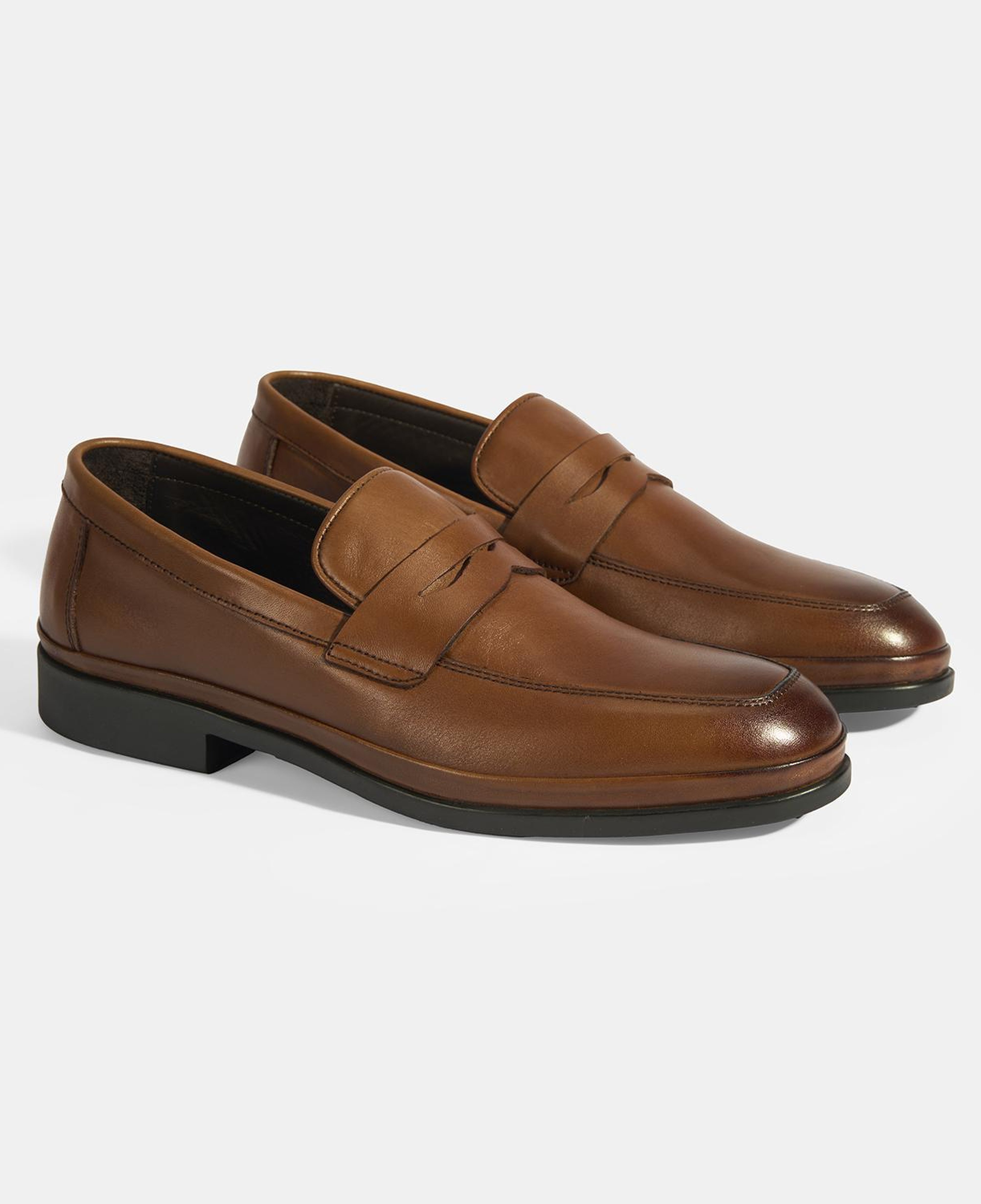 Erkek Taba DesaComfort Deri Loafer
