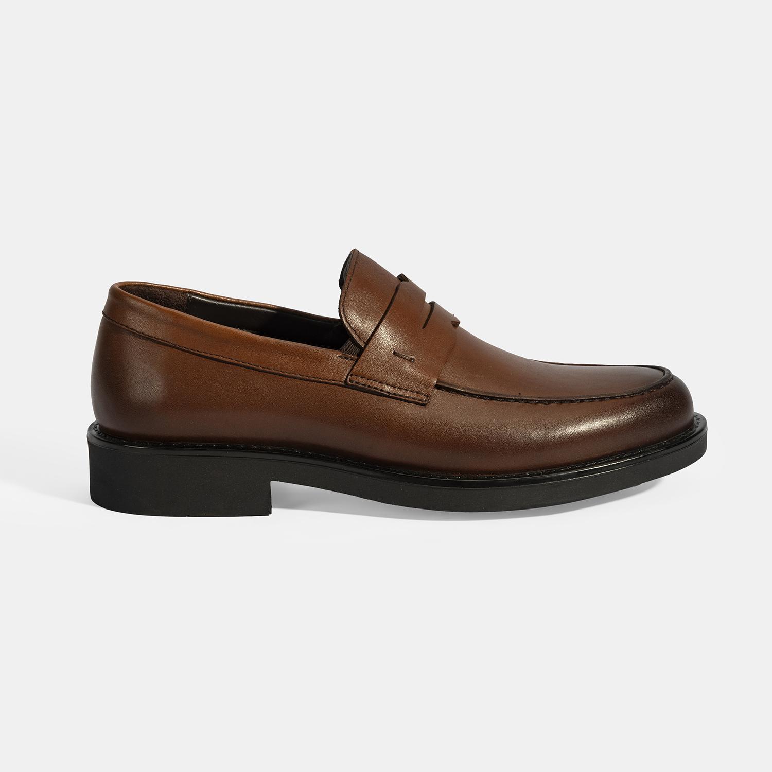 Erkek Taba DesaComfort Deri Loafer