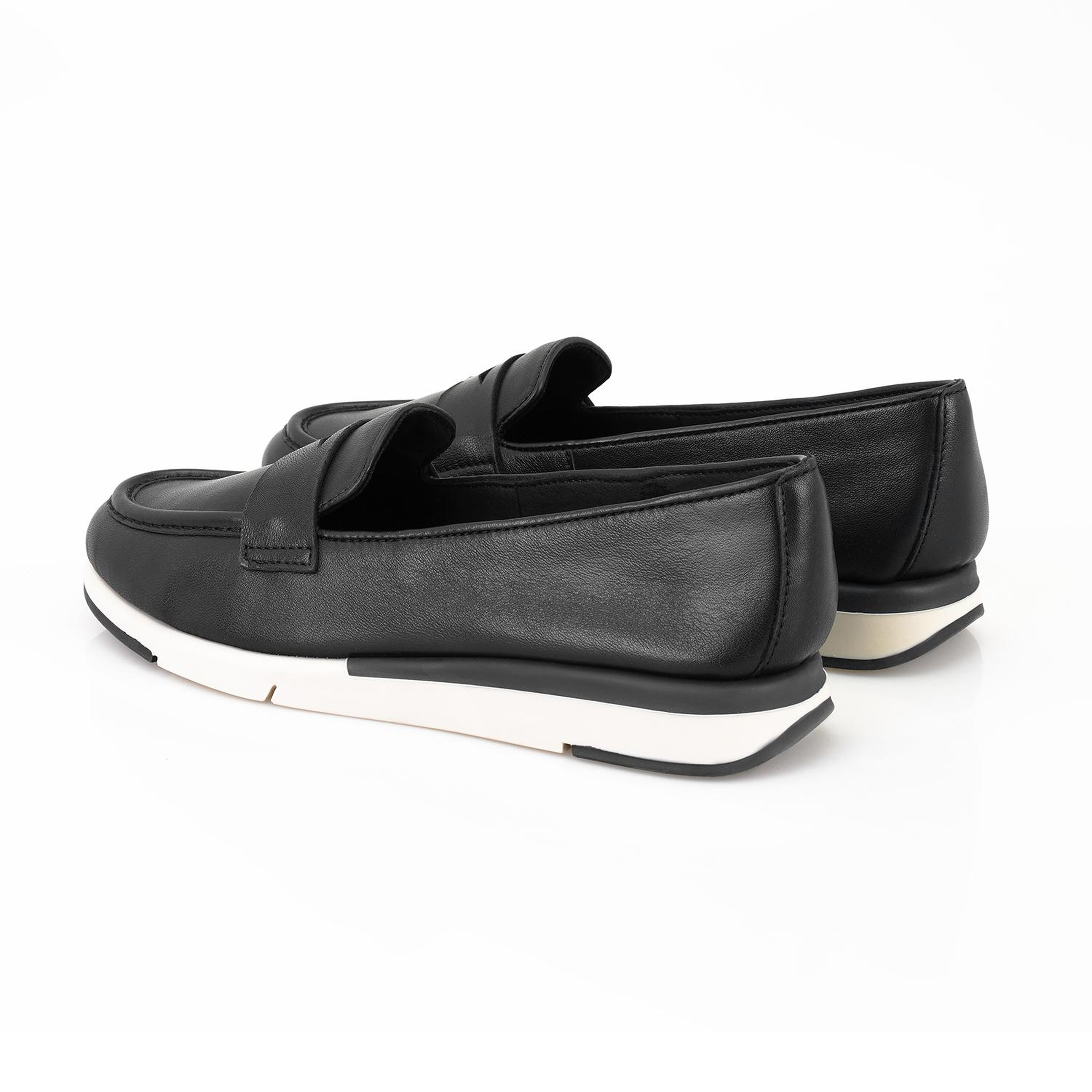 Kadın Siyah DesaComfort Deri Günlük Ayakkabı