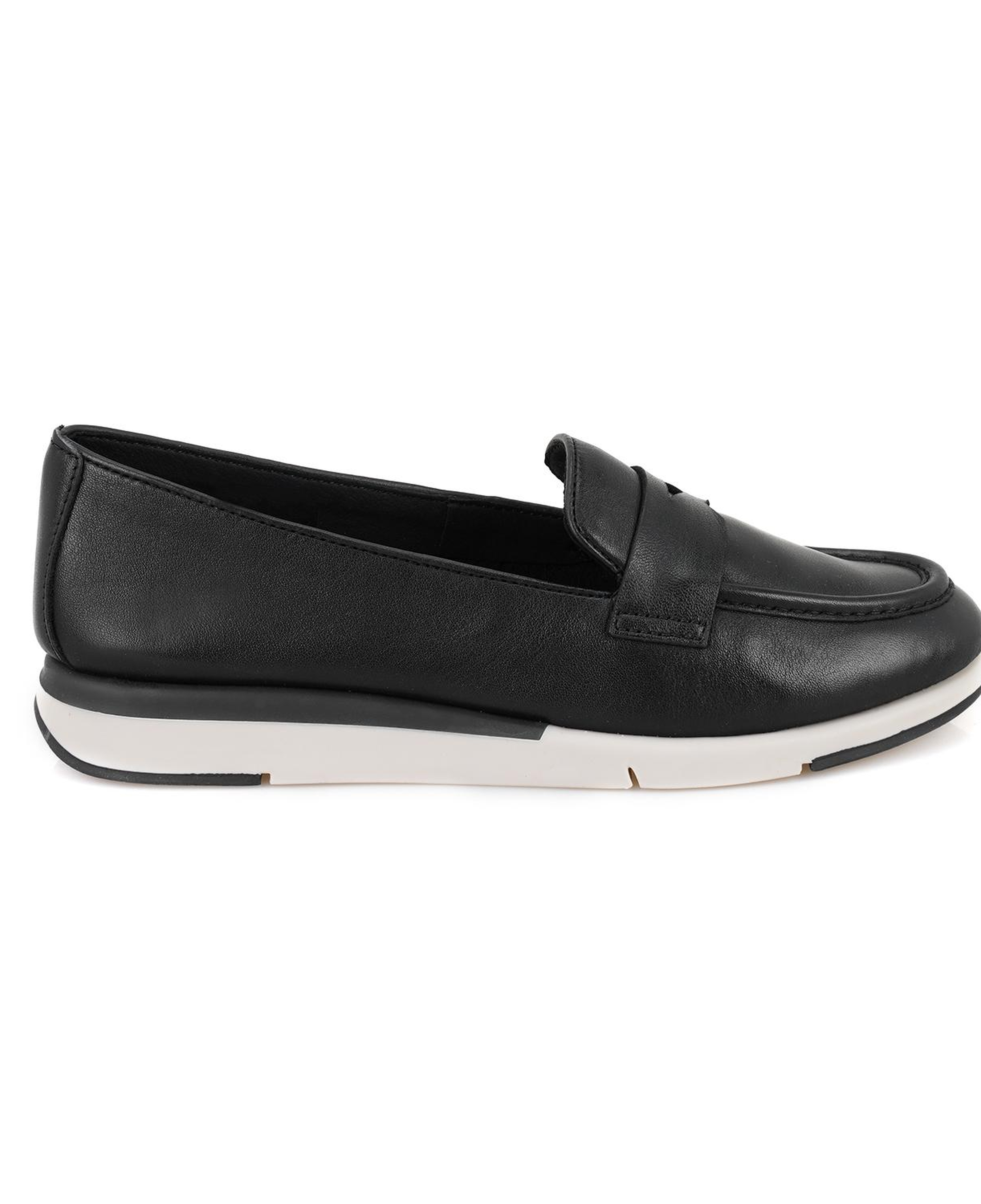 Kadın Siyah DesaComfort Deri Günlük Ayakkabı