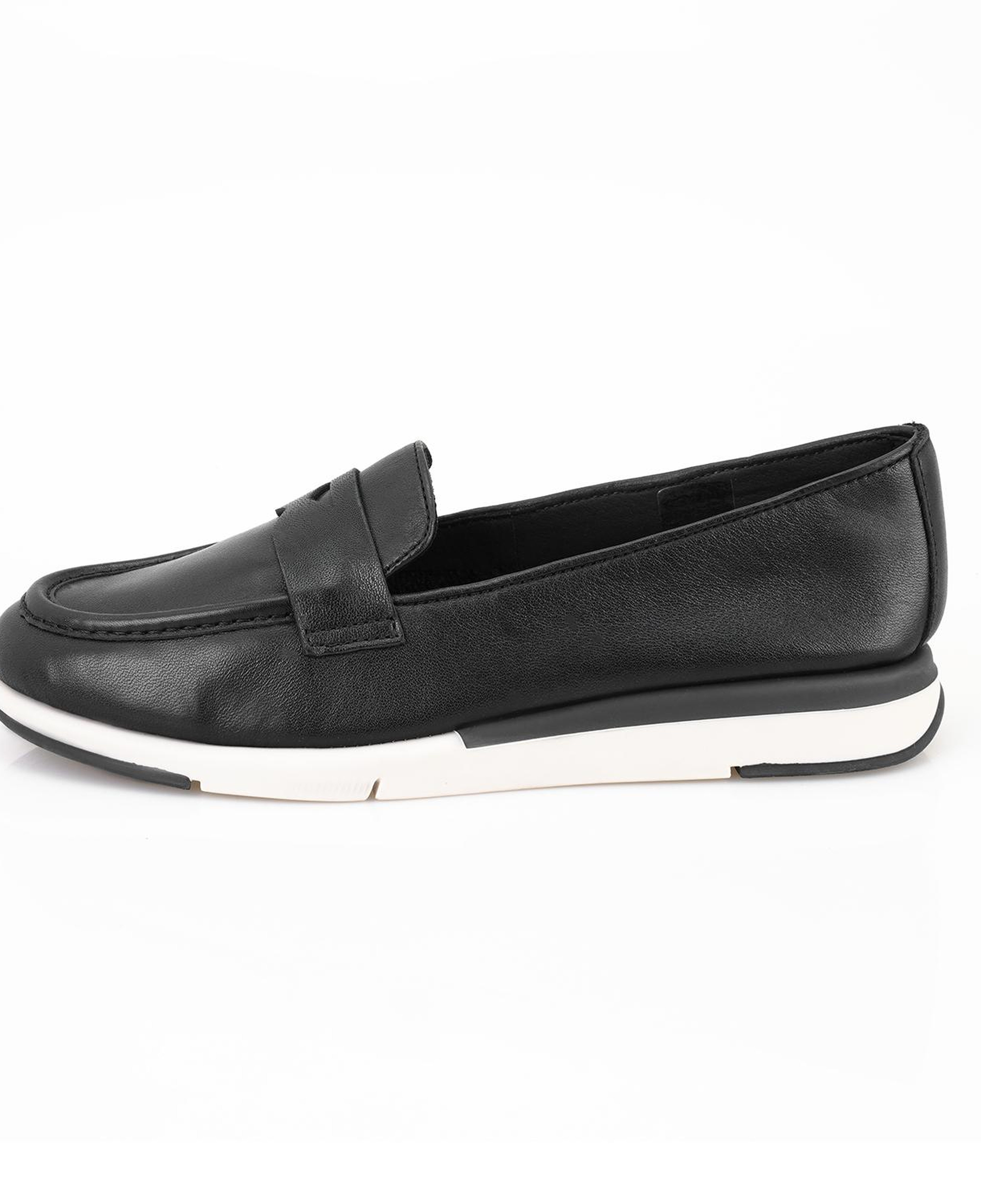 Kadın Siyah DesaComfort Deri Günlük Ayakkabı