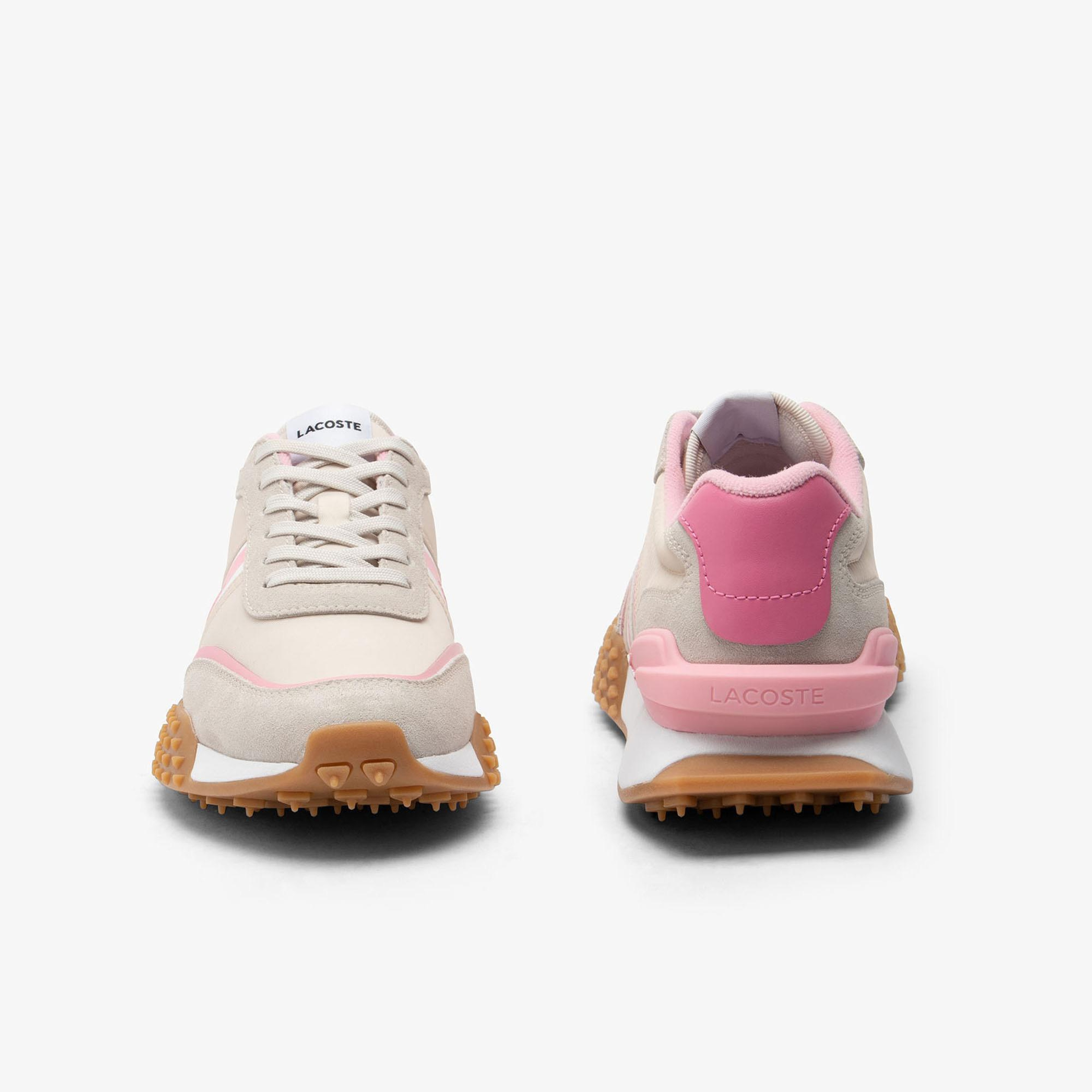 Lacoste L-Spin Deluxe Kadın Bej Sneaker