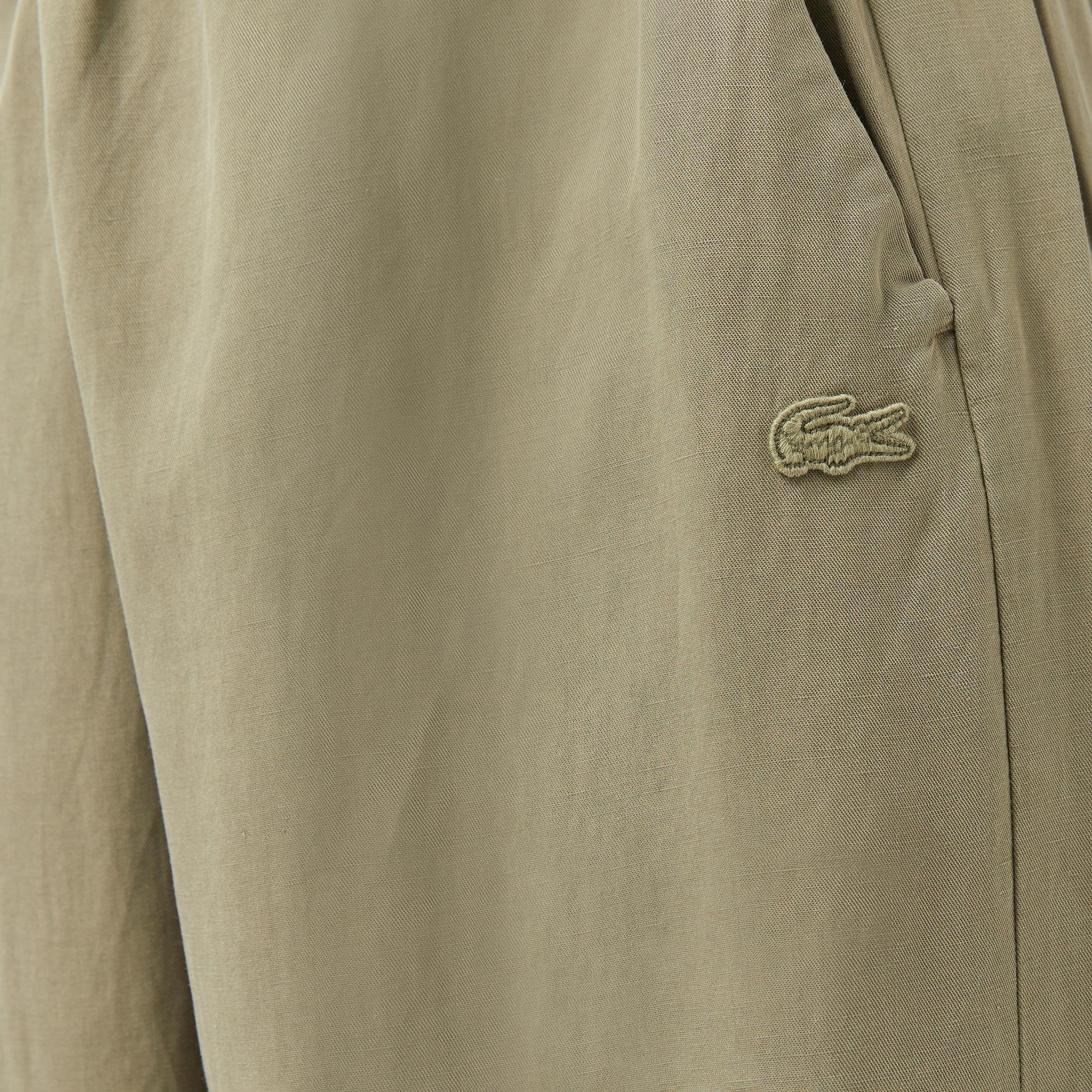 Lacoste Kadın Relaxed Fit Haki Pantolon