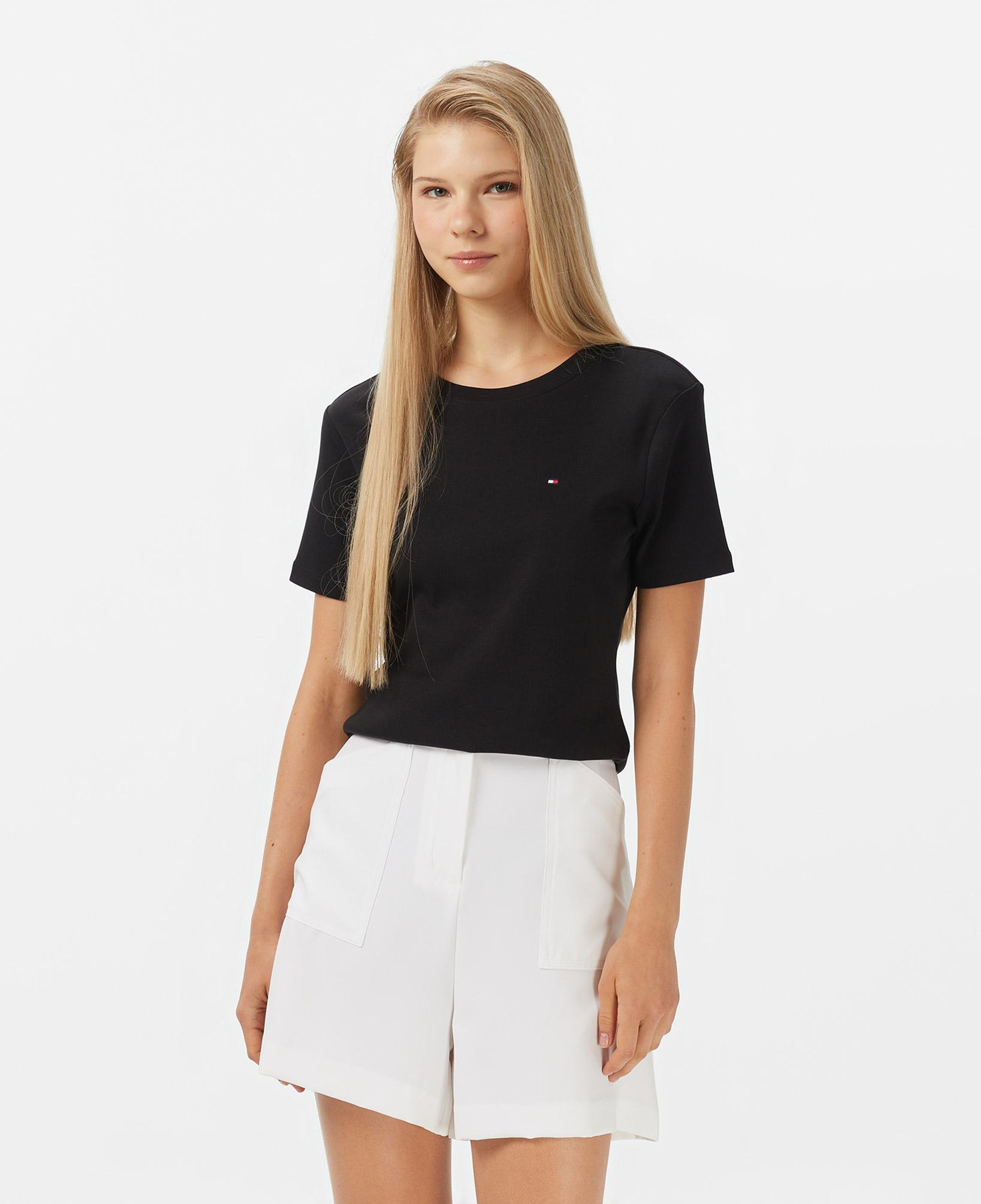 Tommy Hilfiger Cody Kadın Siyah T-Shirt