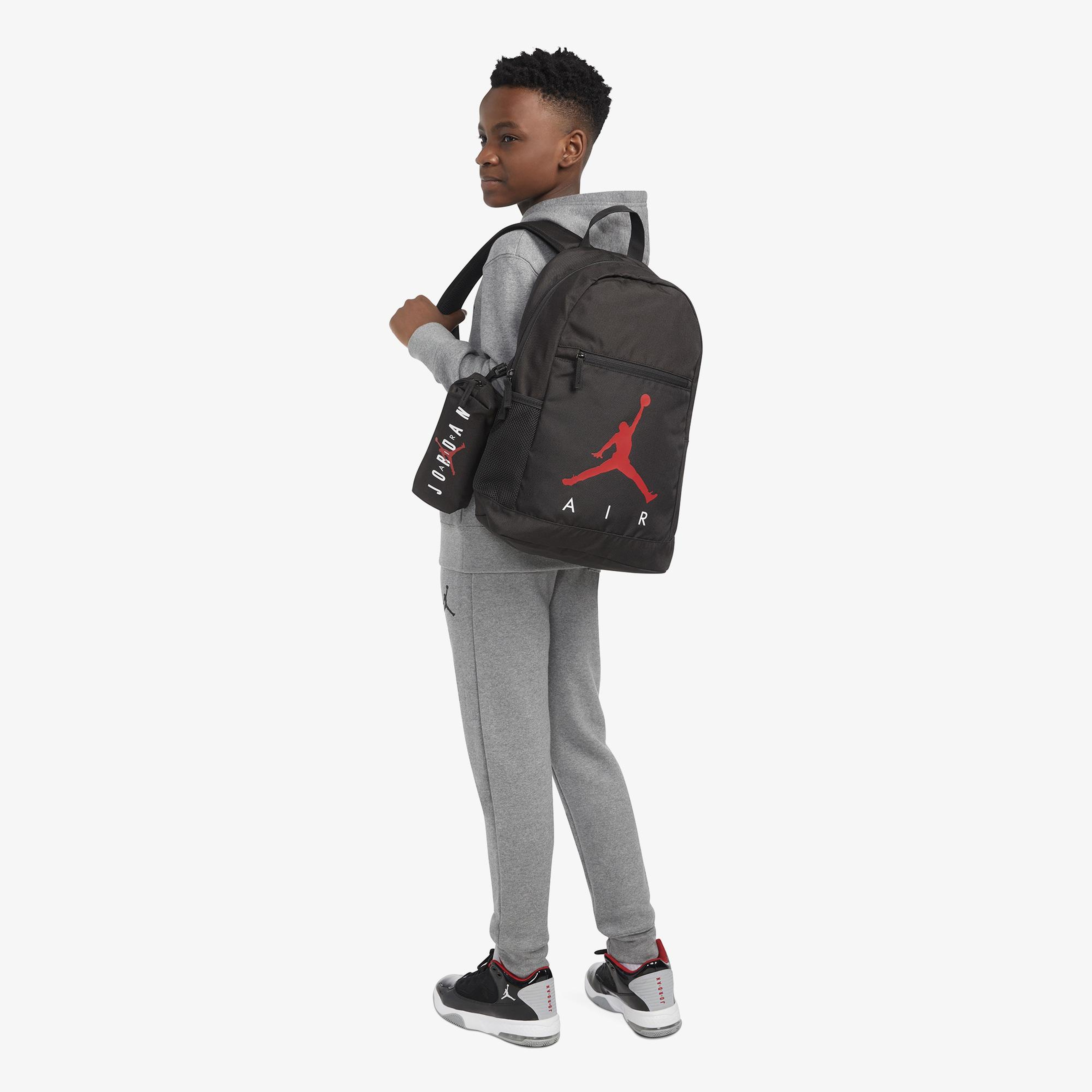 Jordan Air School Unisex Siyah Sırt Çantası