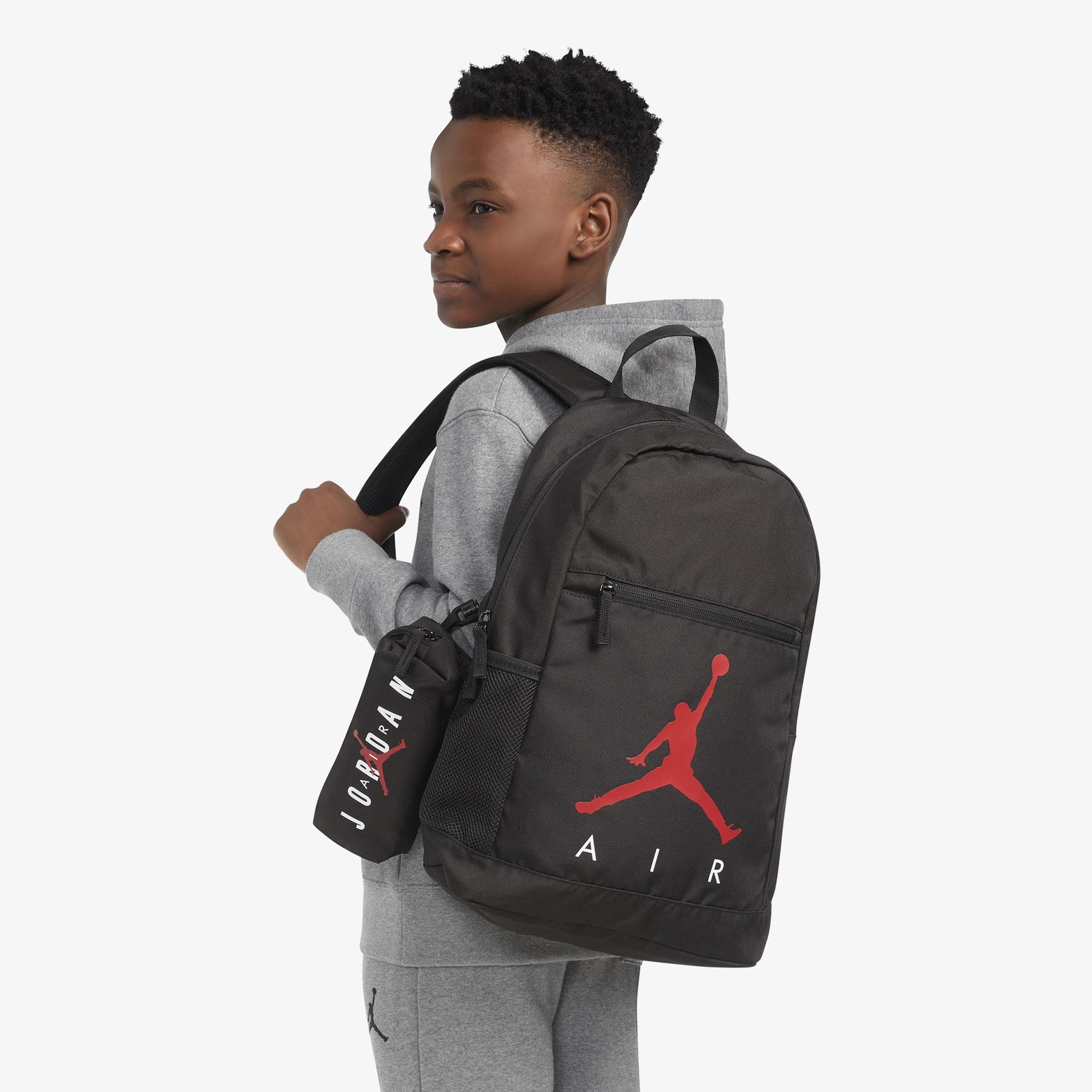 Jordan Air School Unisex Siyah Sırt Çantası