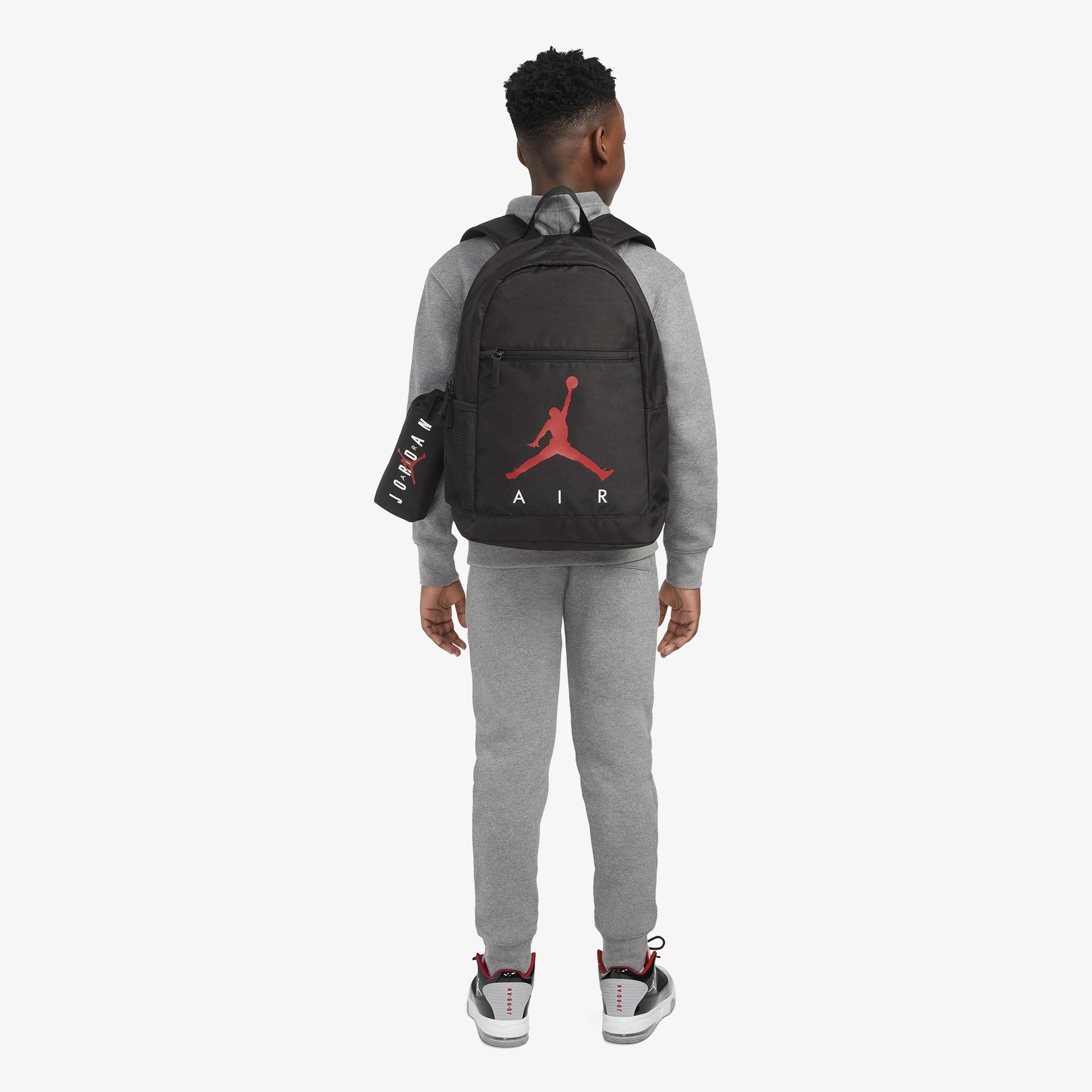 Jordan Air School Unisex Siyah Sırt Çantası