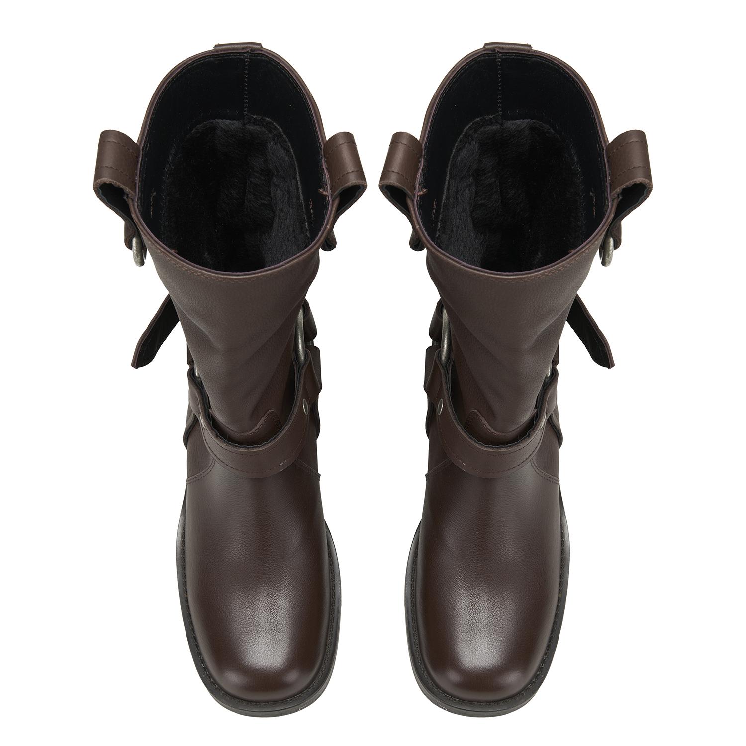 Kadın Deri Kovboy Çizme