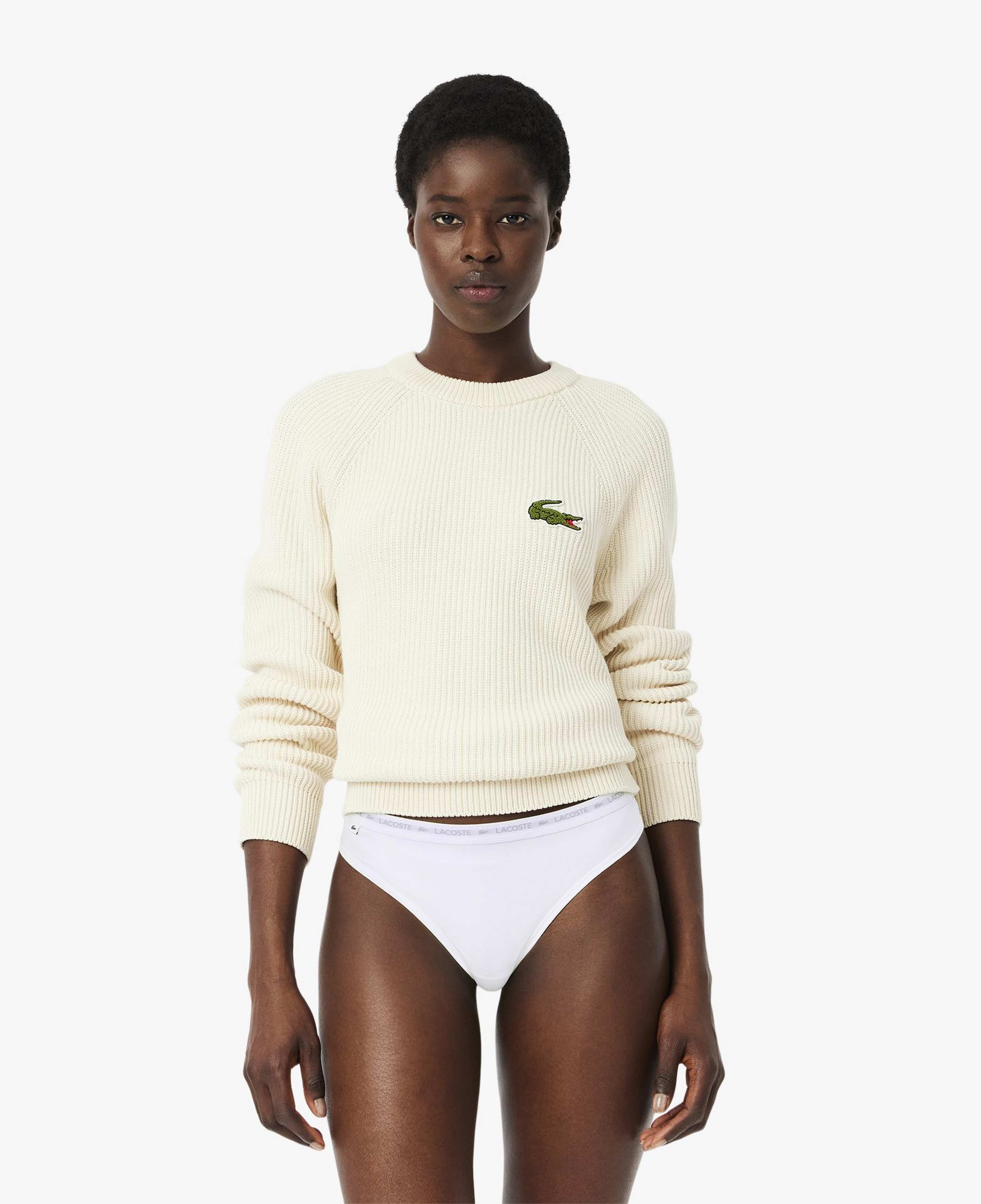 Lacoste Kadın Regular Fit 3'lü Renkli Külot