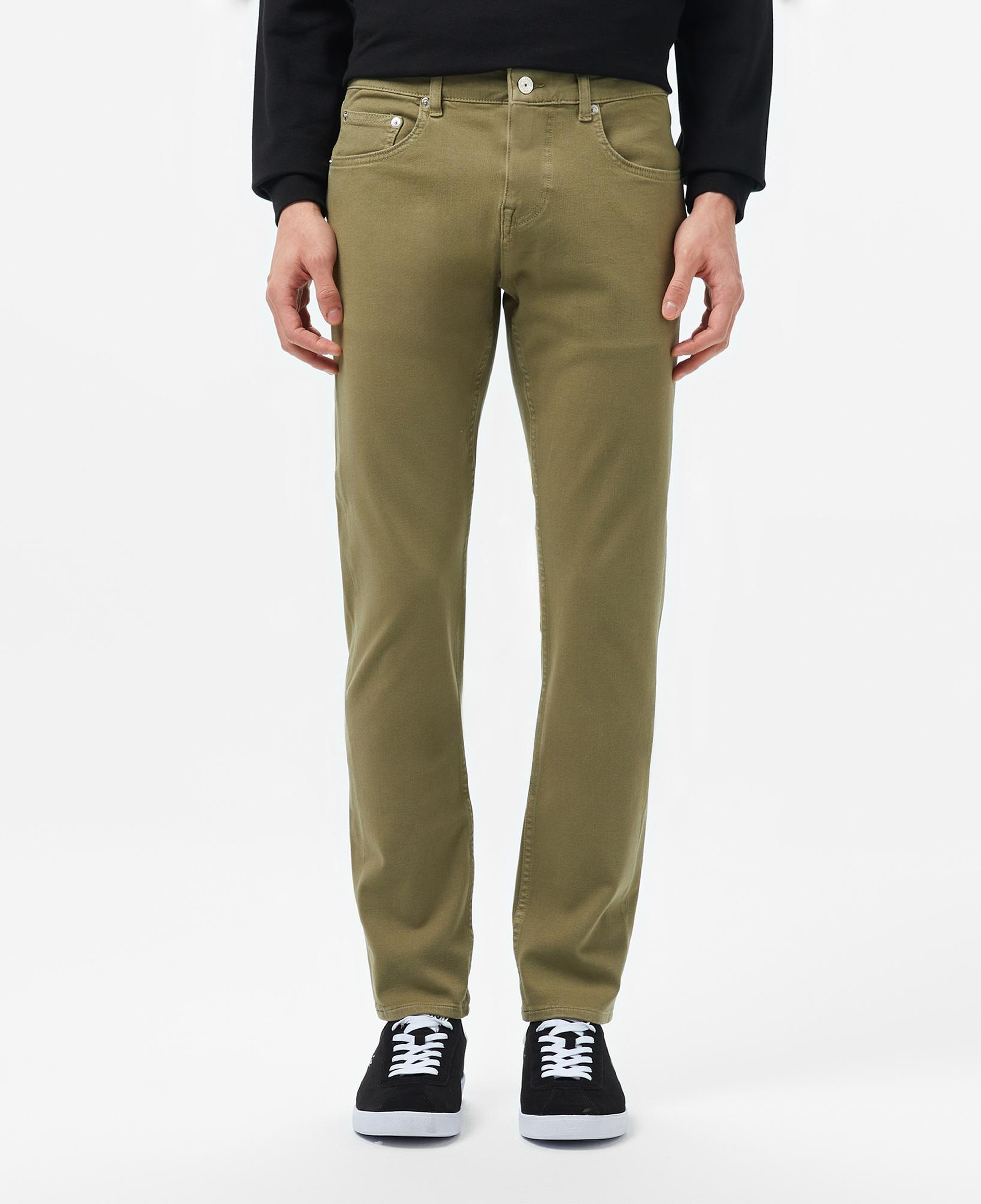 Lacoste Erkek Slim Fit Haki Jean Pantolon