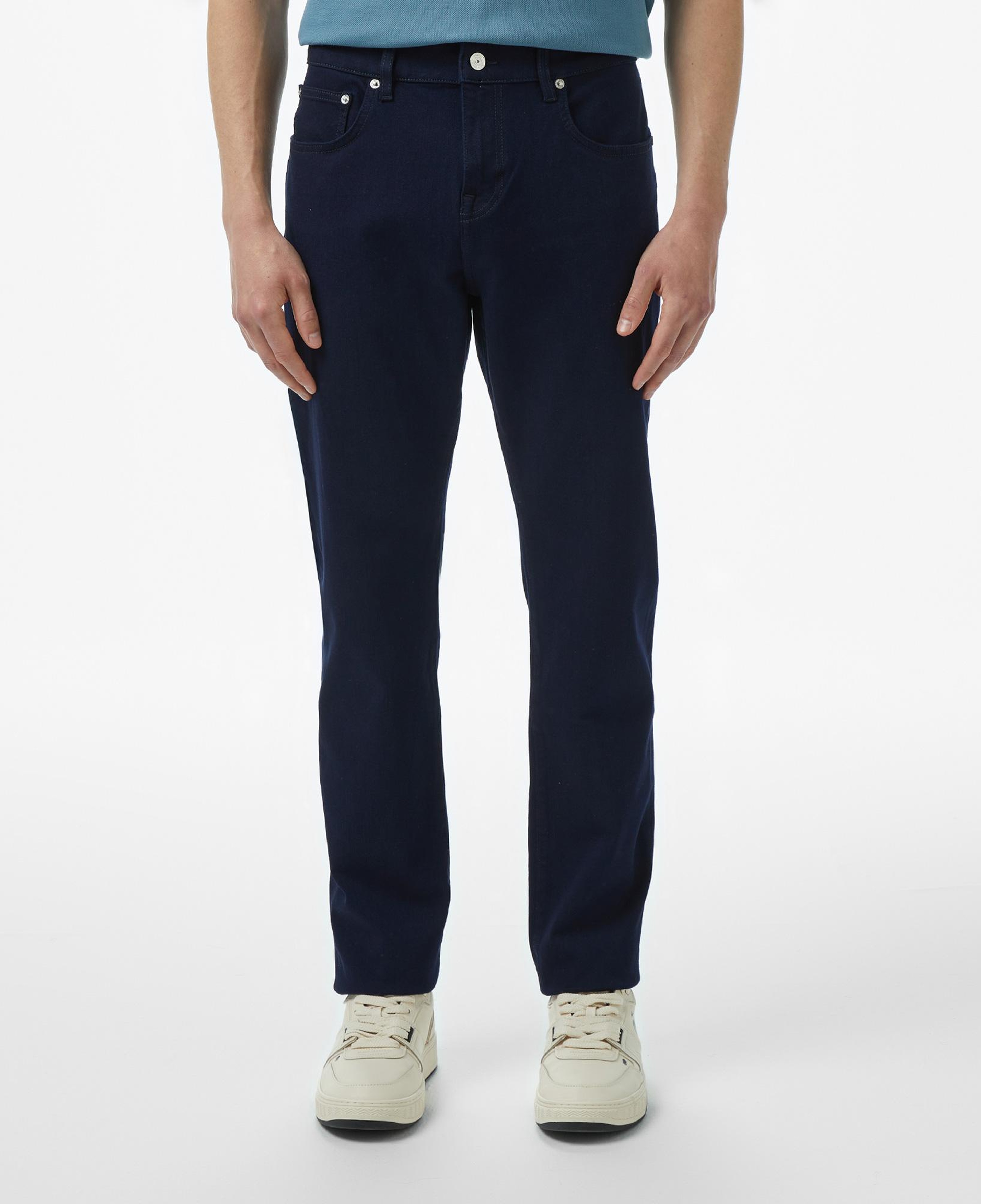 Lacoste Erkek Regular Fit Lacivert Jean Pantolon
