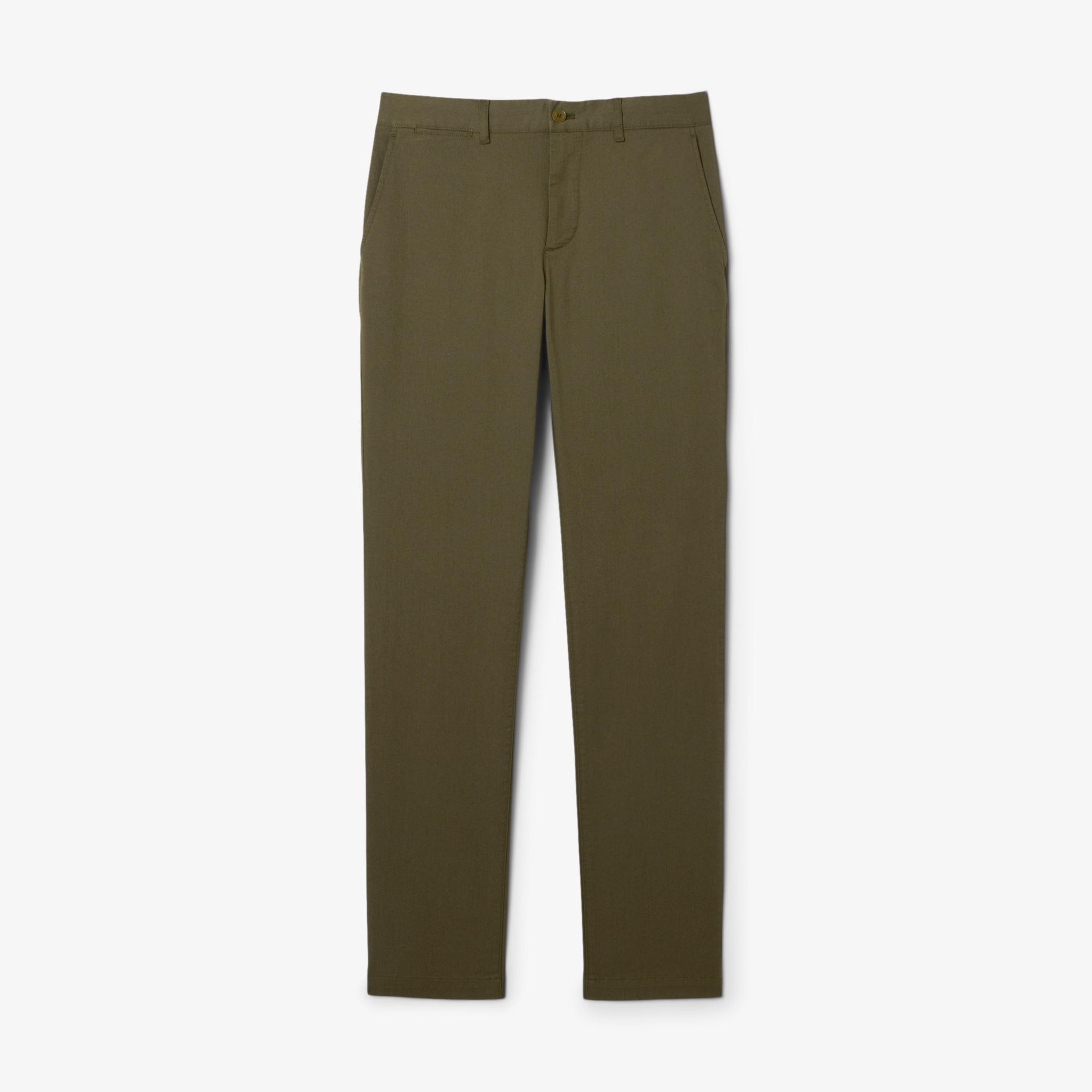Lacoste Erkek Slim Fit Haki Chino Pantolon