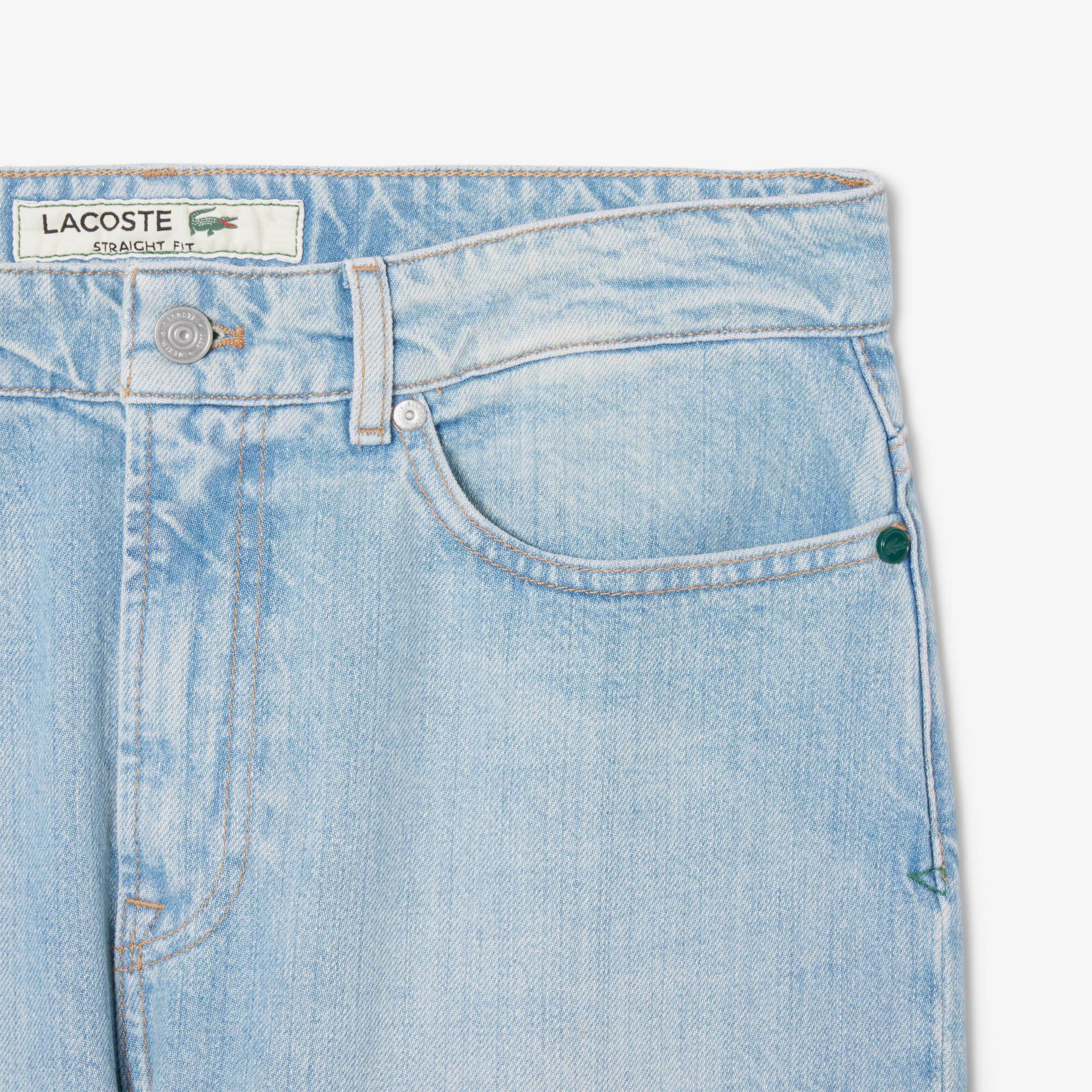 Lacoste Erkek Straight Fit Mavi Pantolon