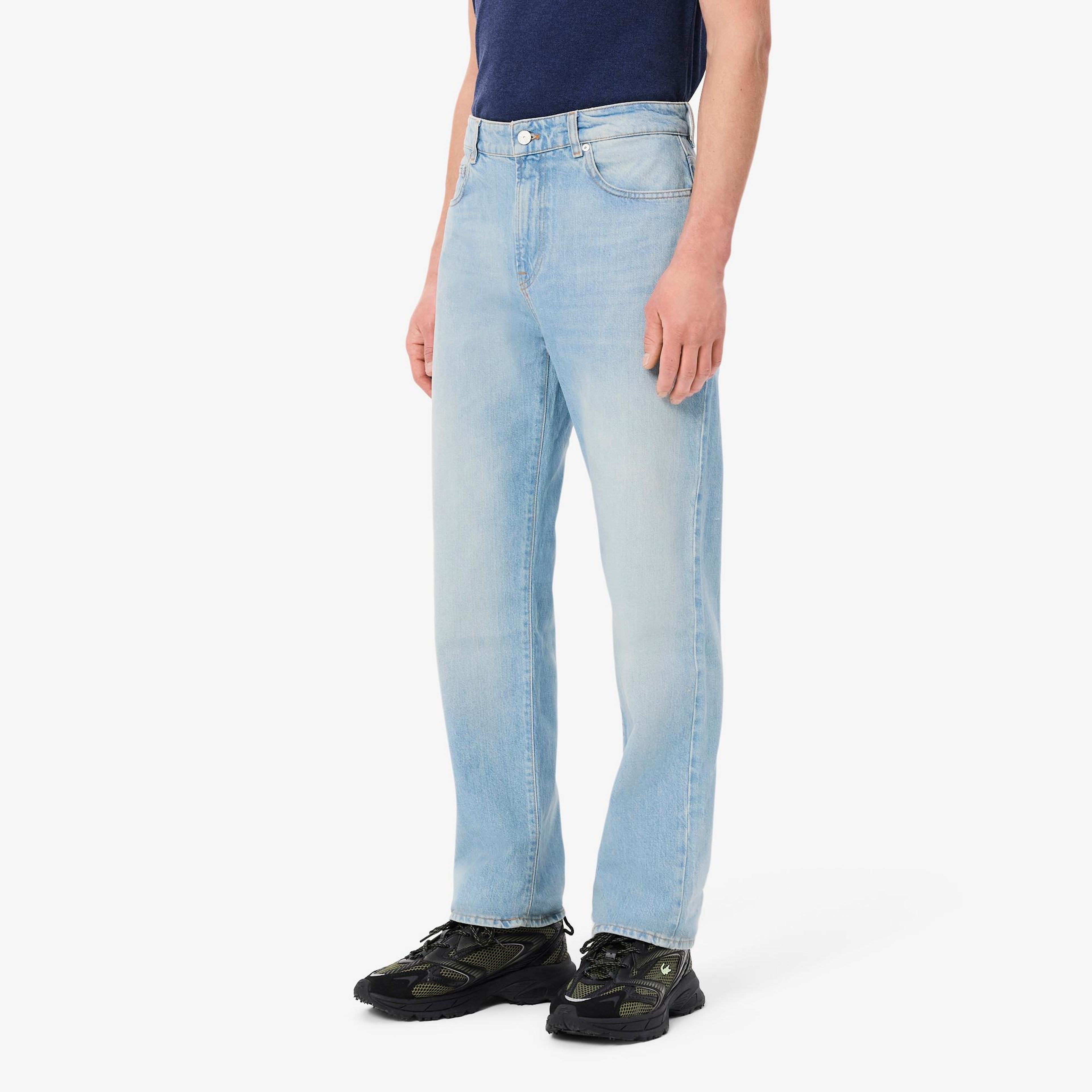 Lacoste Erkek Straight Fit Mavi Pantolon