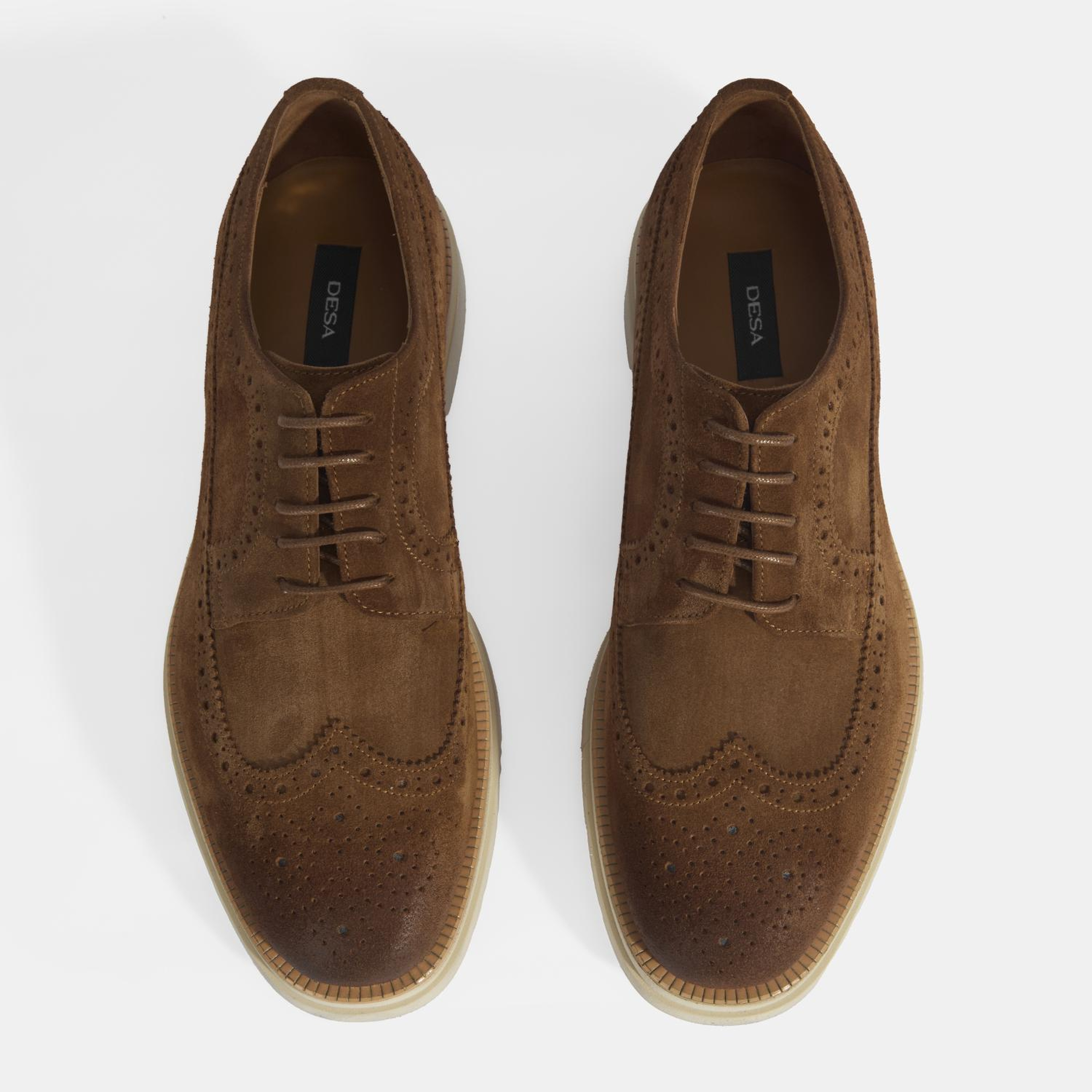 Erkek Taba Bağcıklı Süet Günlük Ayakkabı