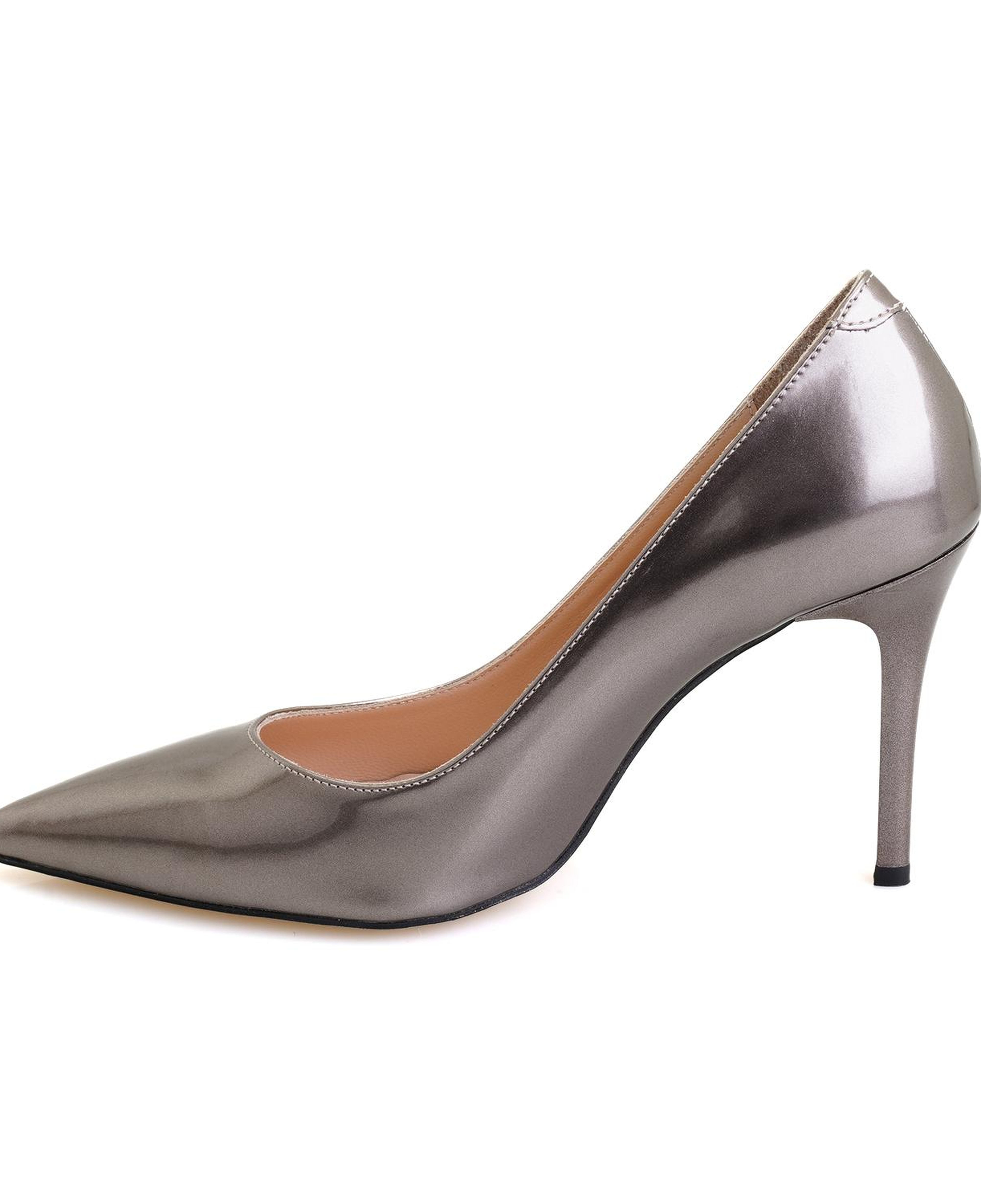 Kadın Gri Stiletto Topuklu Ayakkabı