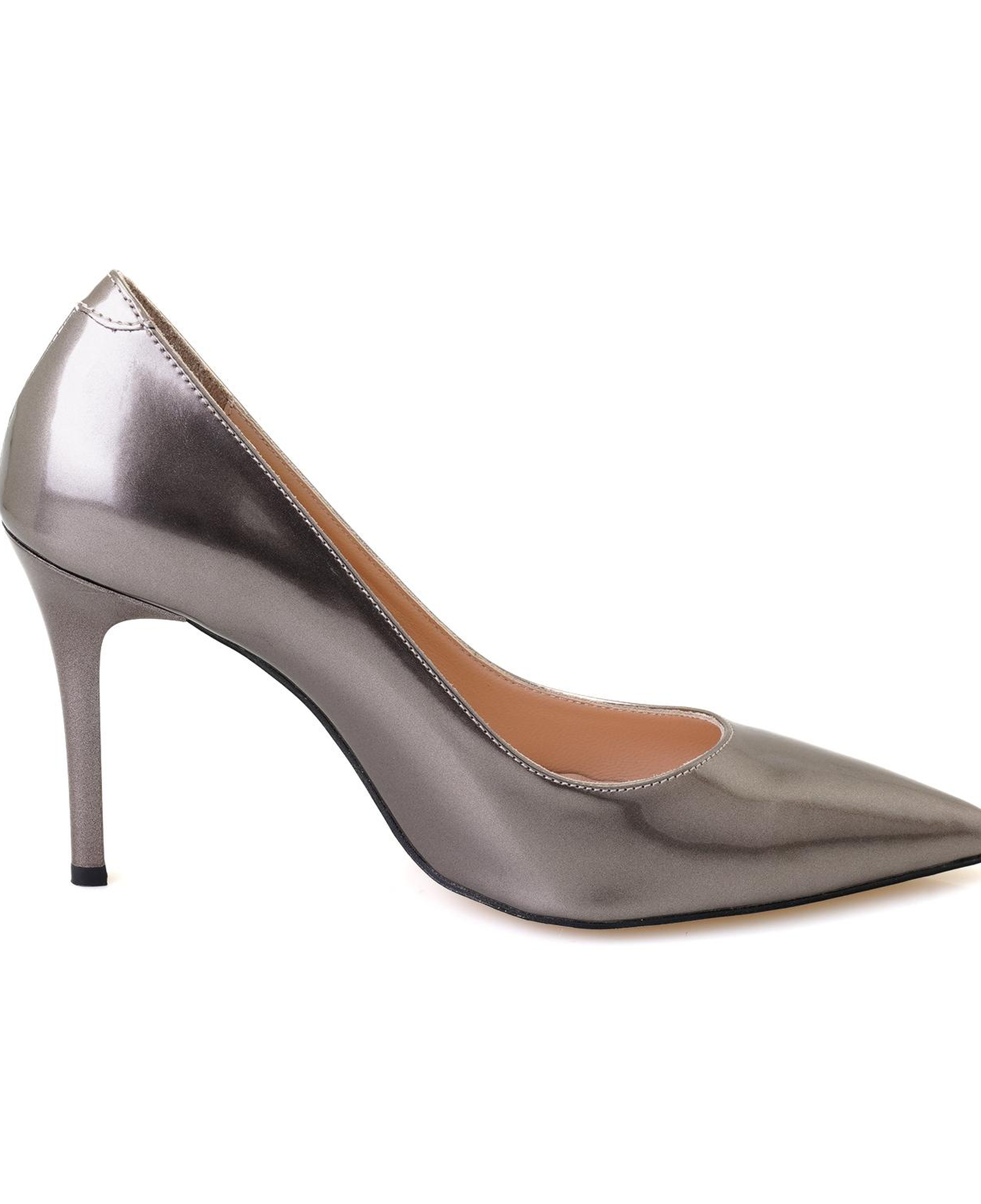 Kadın Gri Stiletto Topuklu Ayakkabı