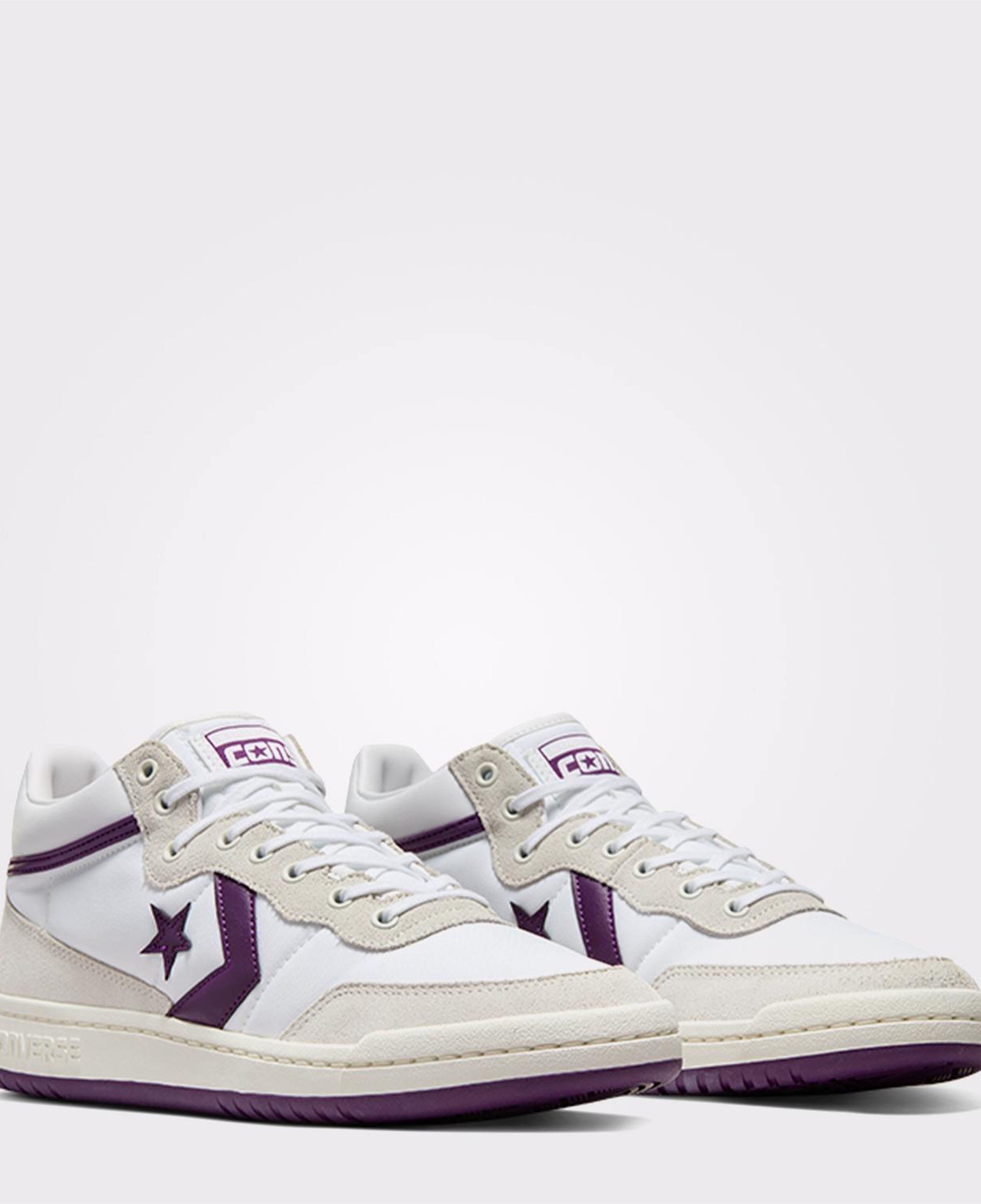 Converse Fastbreak Pro Naylon Unisex Beyaz Süet Sneaker