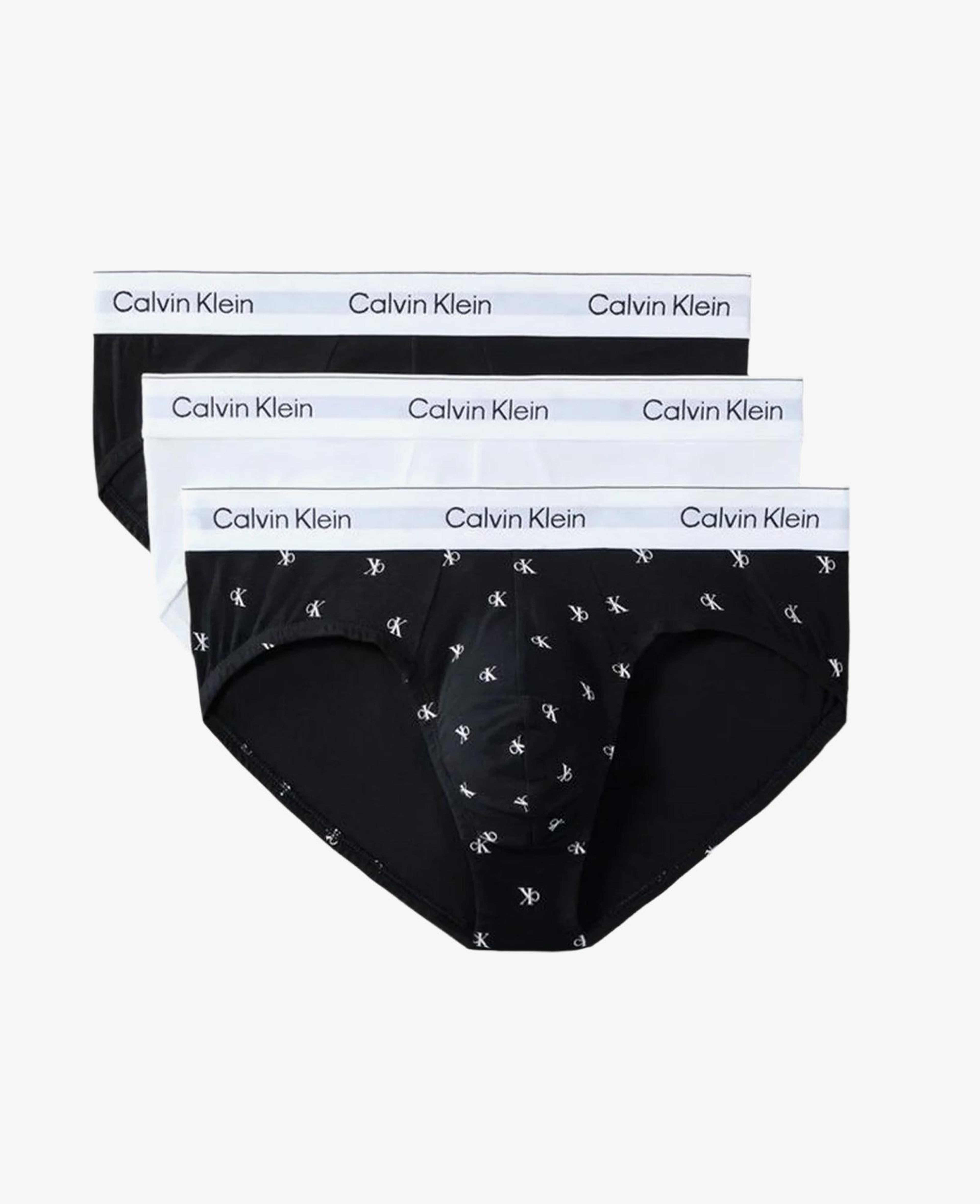 Calvin Klein Hip Brief 3'lü Erkek Siyah Boxer
