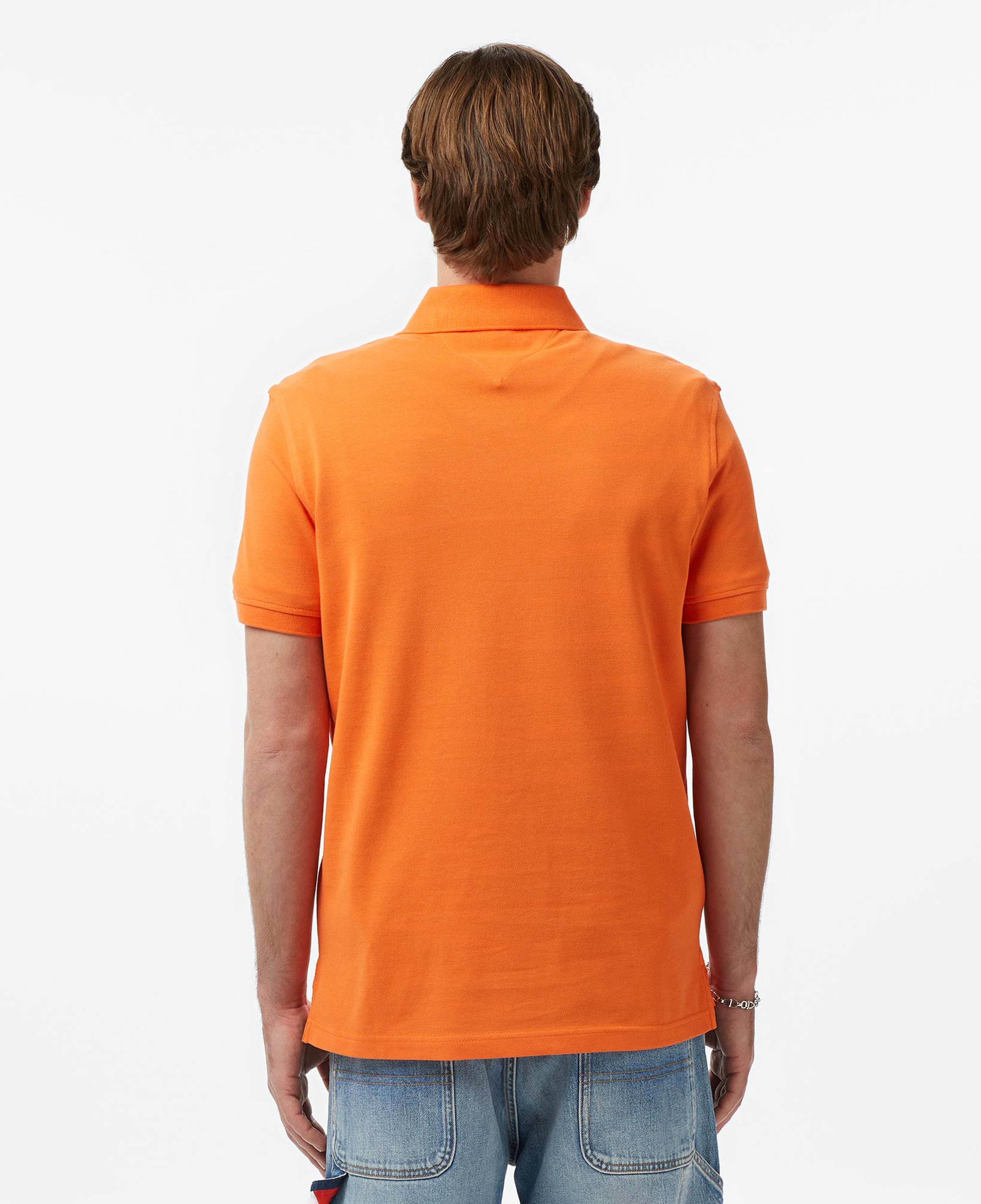 Tommy Hilfiger Nos Erkek Turuncu Polo Yaka T-Shirt