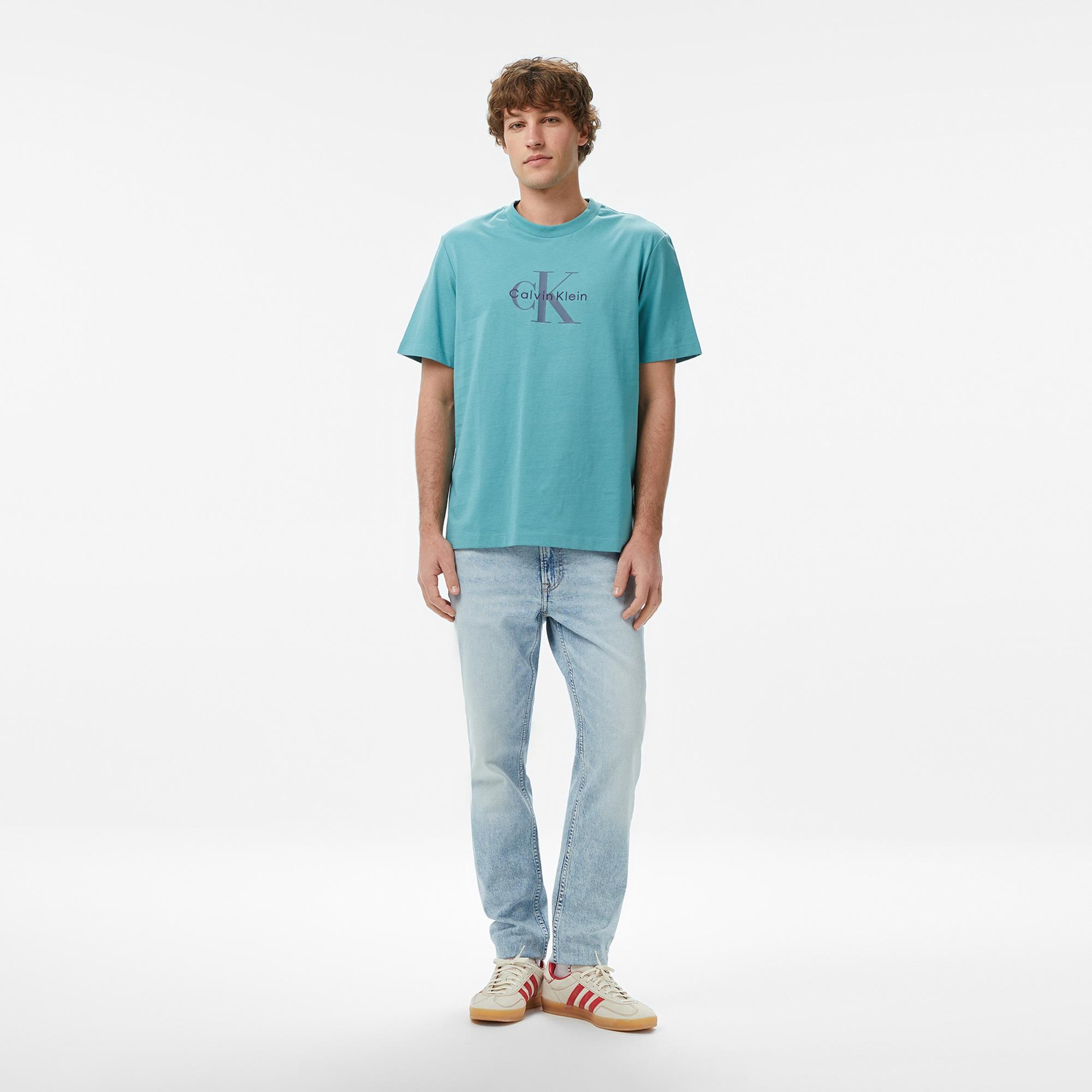 Calvin Klein Hero Monologo 20S Erkek Yeşil T-Shirt