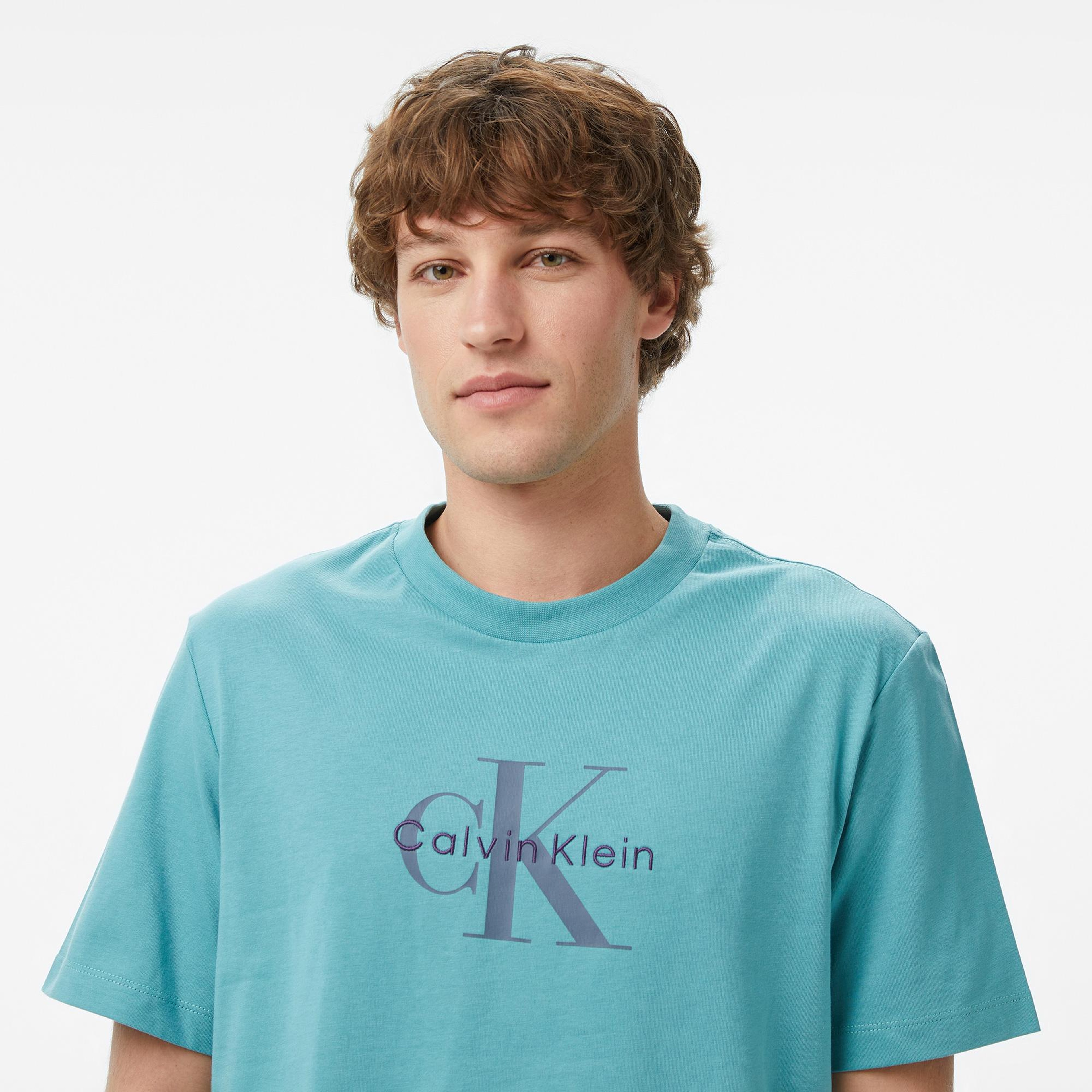 Calvin Klein Hero Monologo 20S Erkek Yeşil T-Shirt