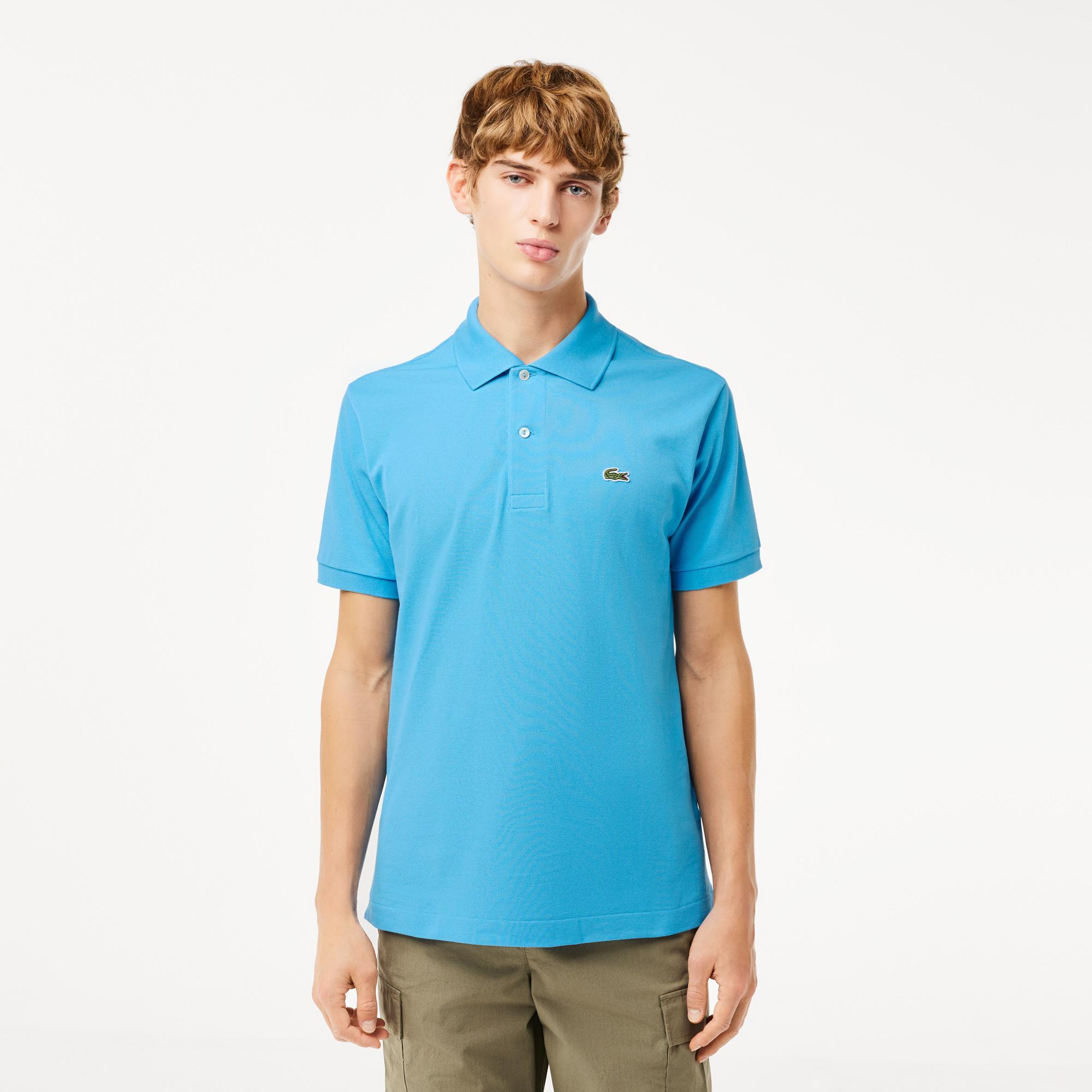 Lacoste L.12.12 Erkek Classic Fit Mavi Polo