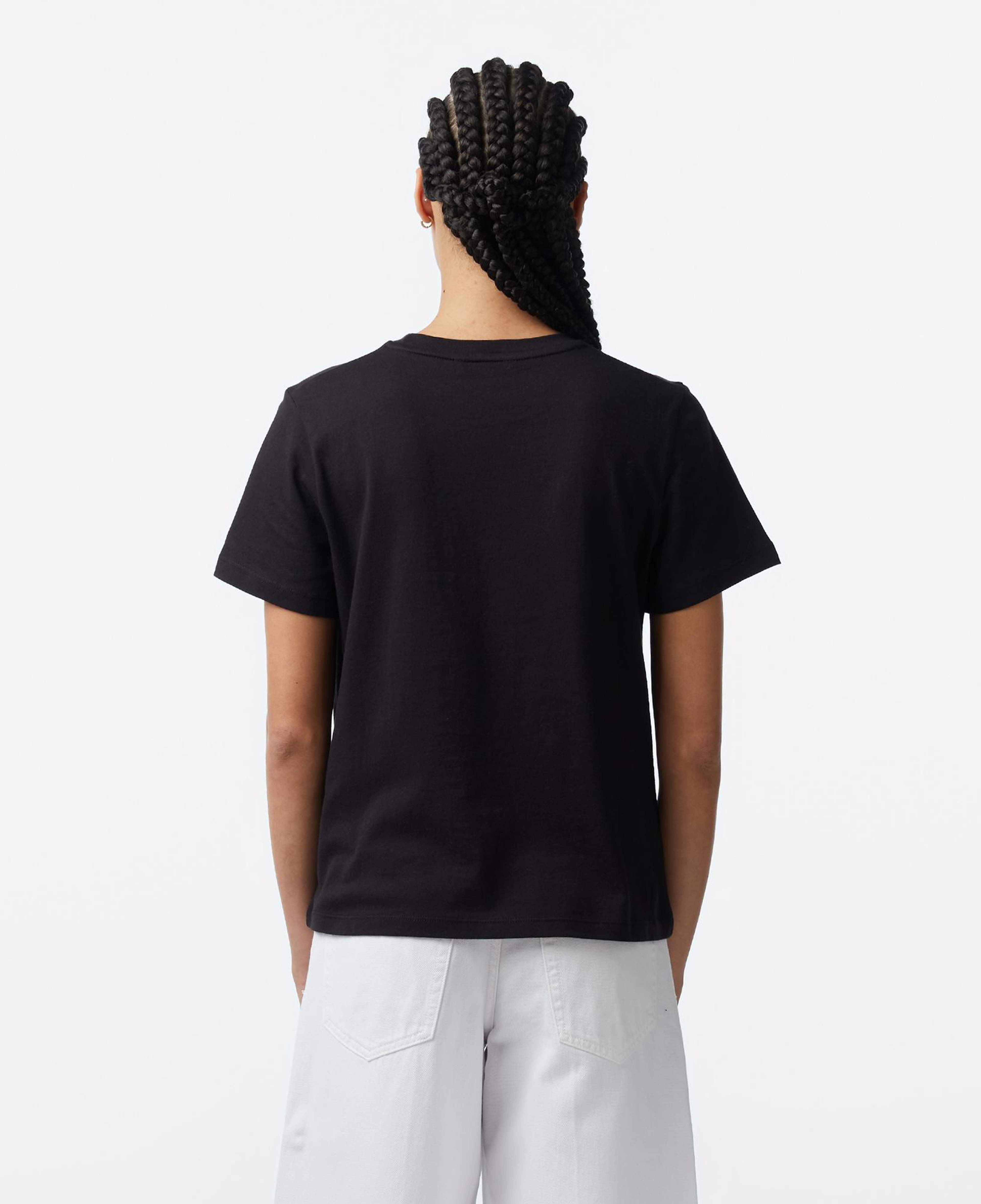 Tommy Hilfiger Corp Logo Kadın Siyah Crop T-Shirt