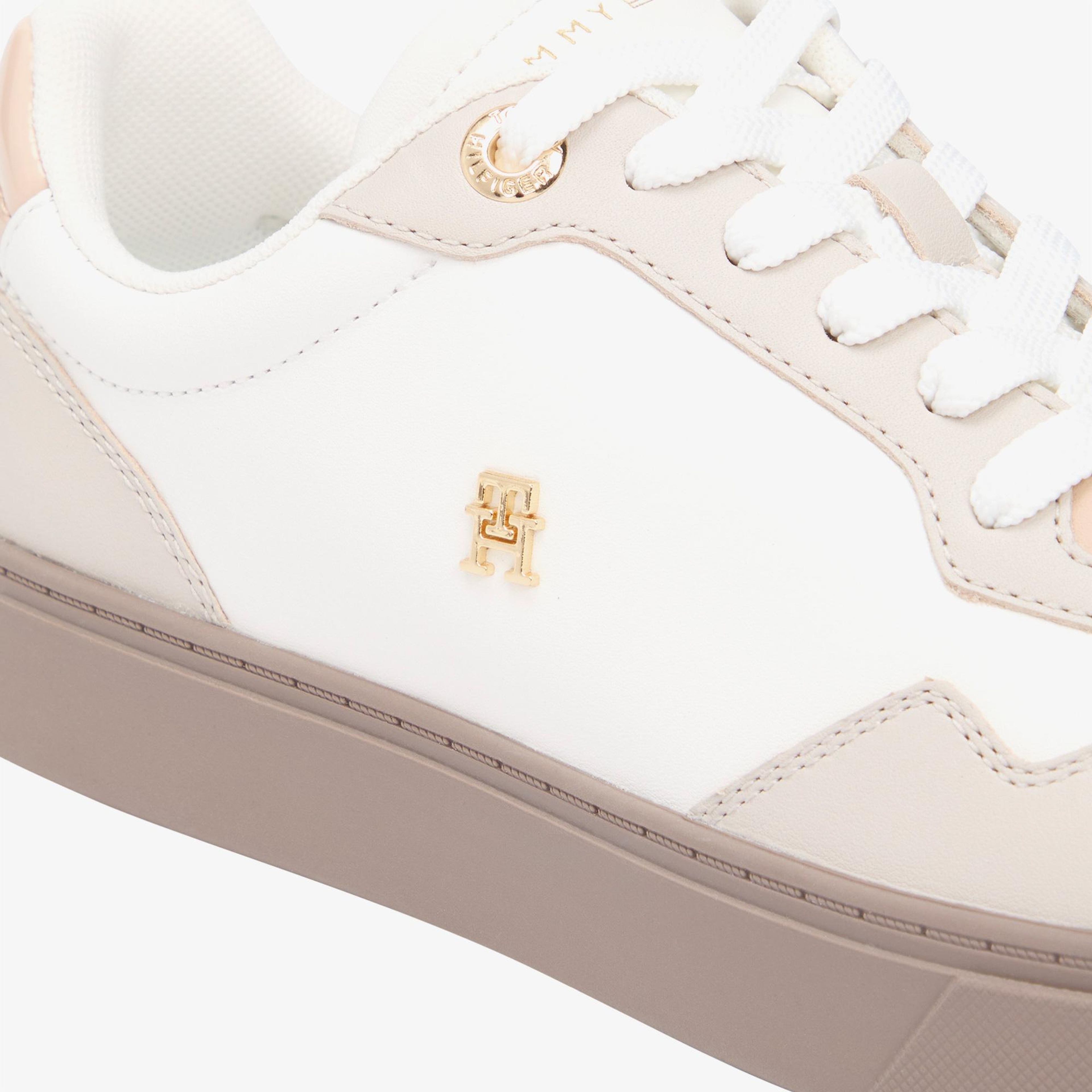 Tommy Hilfiger Seren Kadın Beyaz Sneaker