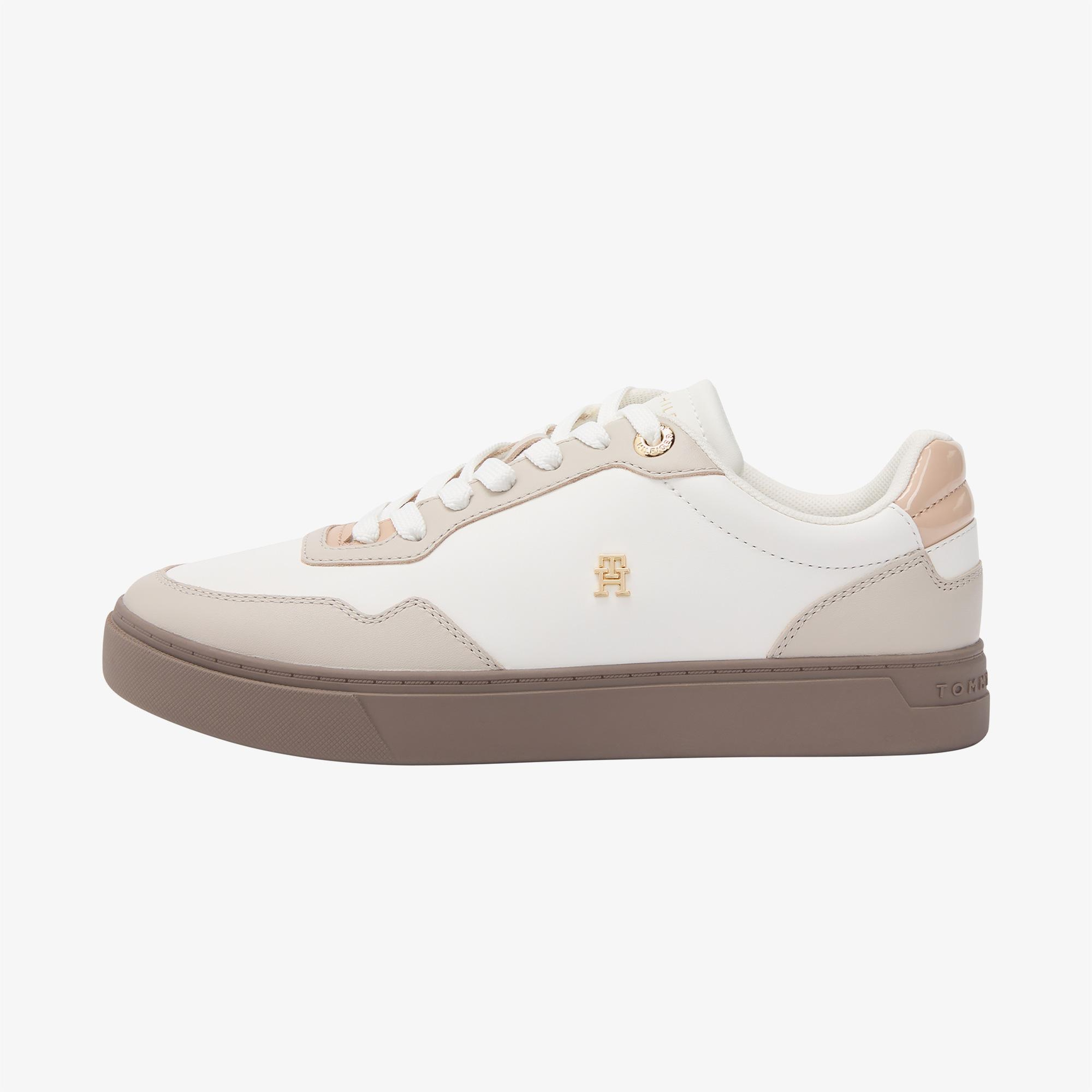 Tommy Hilfiger Seren Kadın Beyaz Sneaker