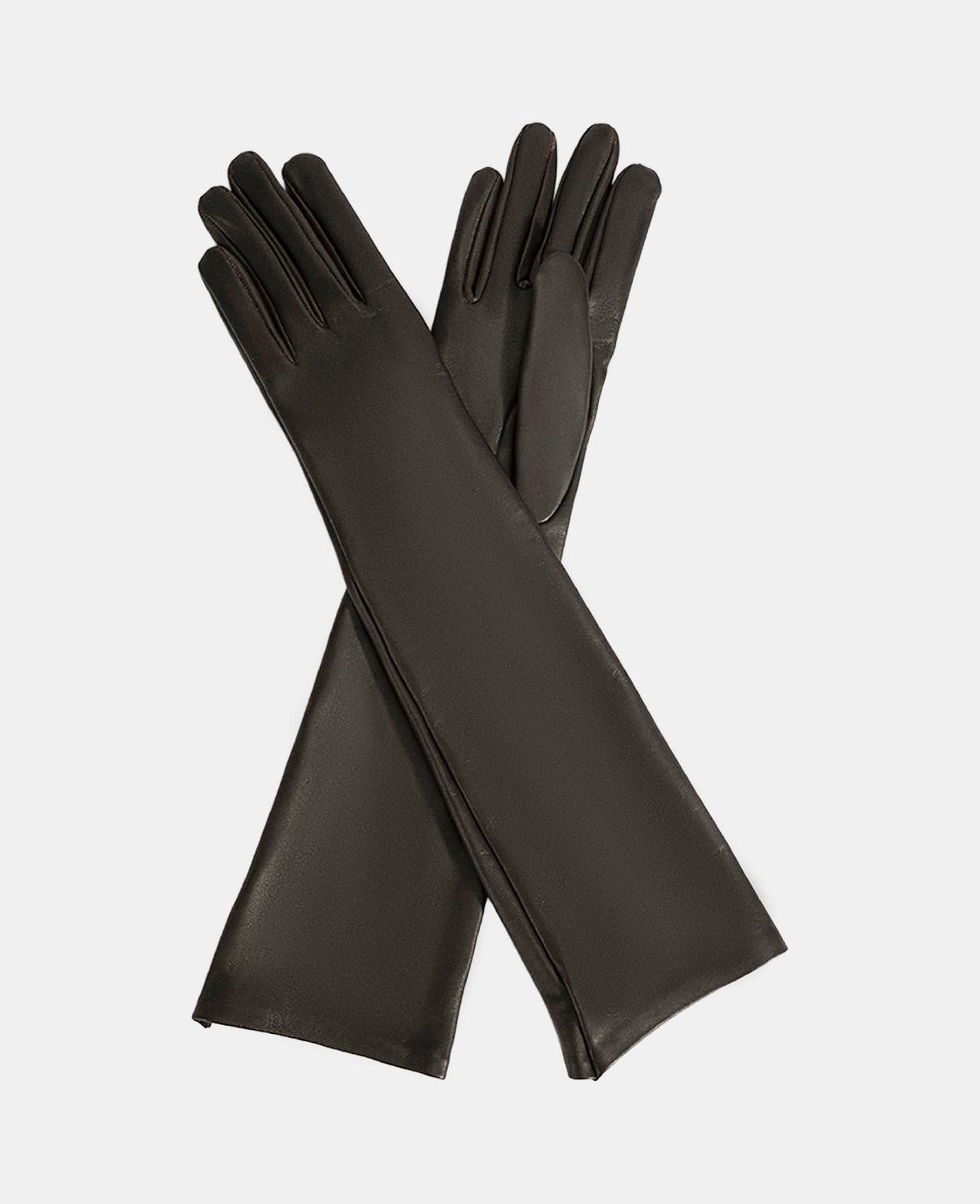 DESA Kadın Acı Kahve Uzun Deri Eldiven