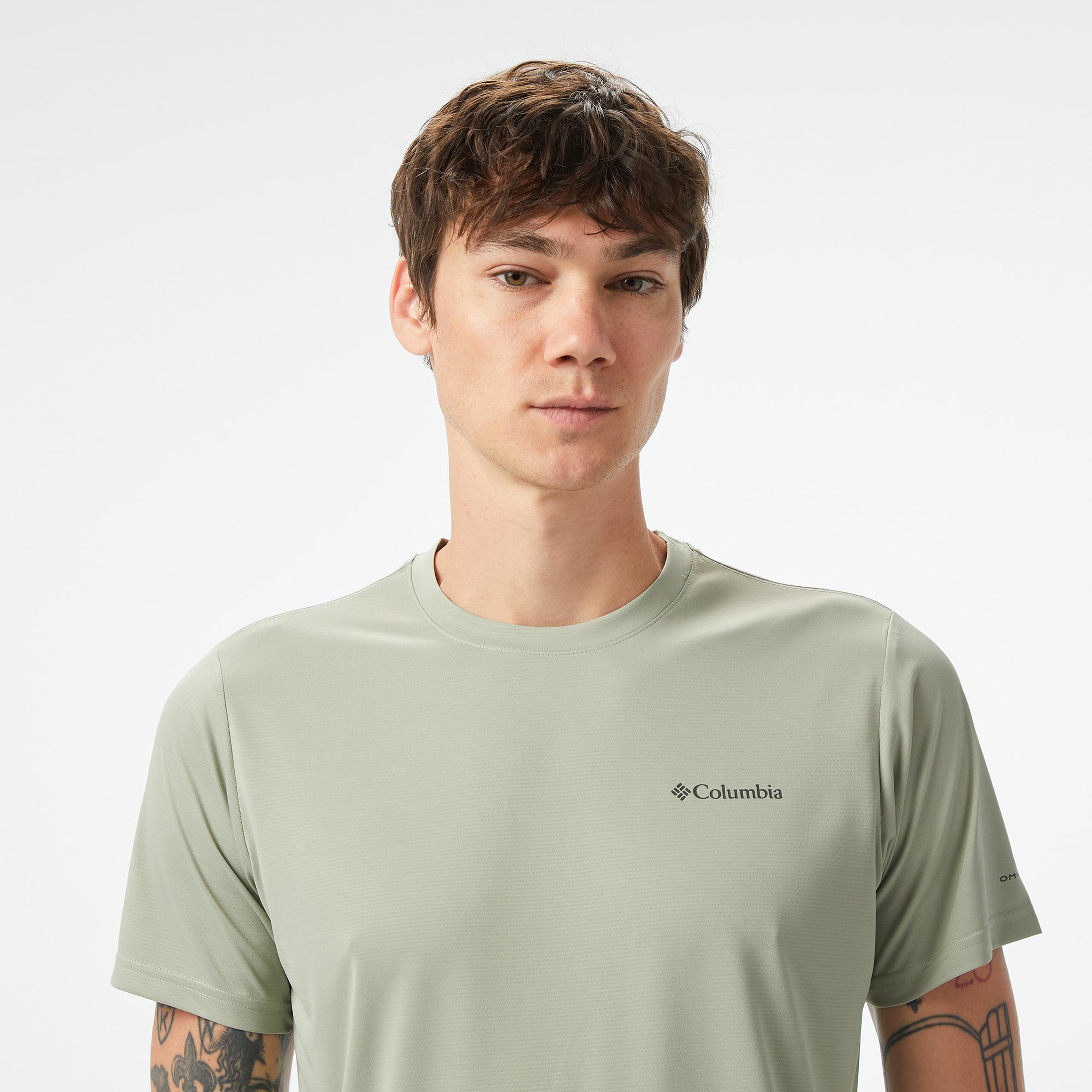 Columbia Columbia Hike Crew Erkek Yeşil T-Shirt