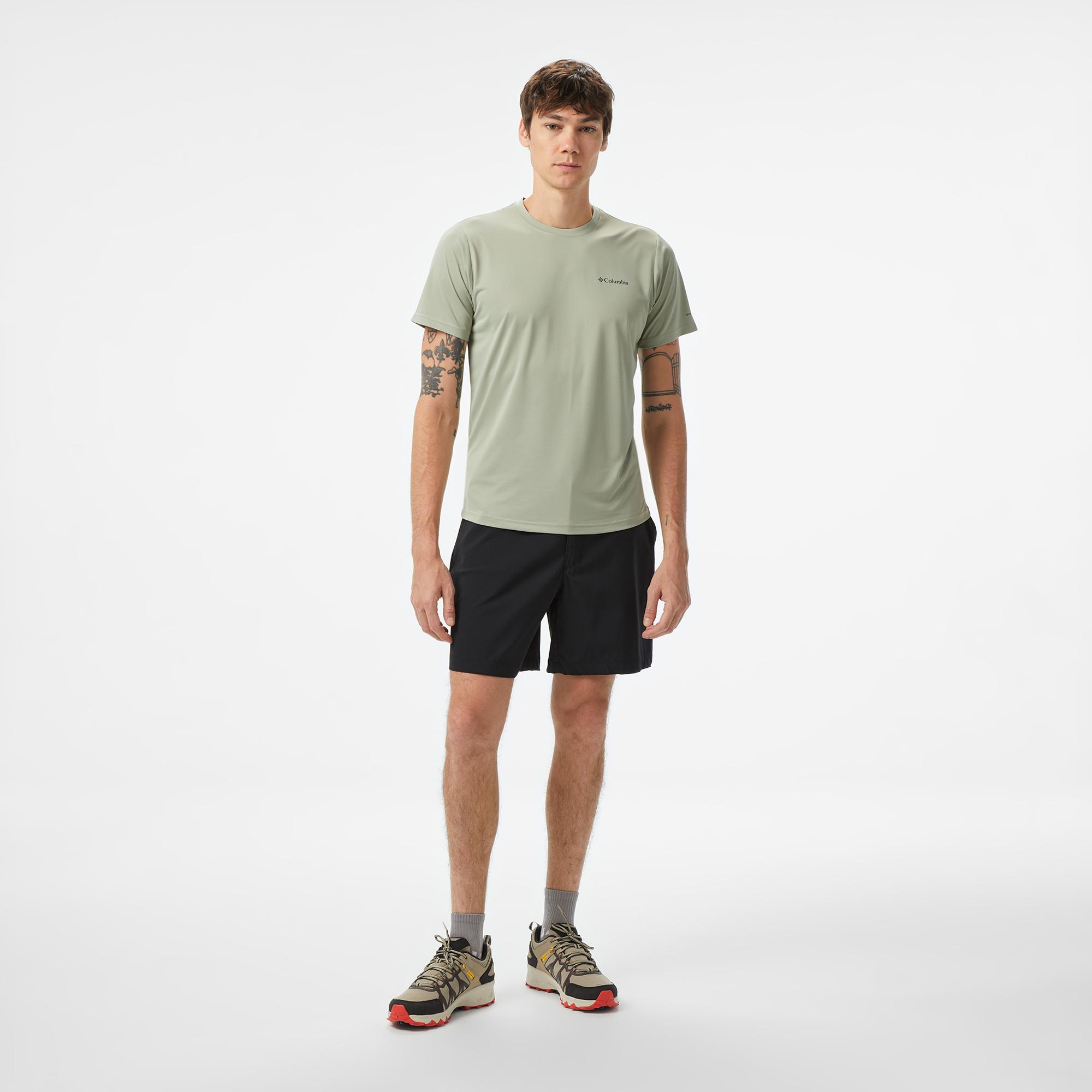 Columbia Columbia Hike Crew Erkek Yeşil T-Shirt