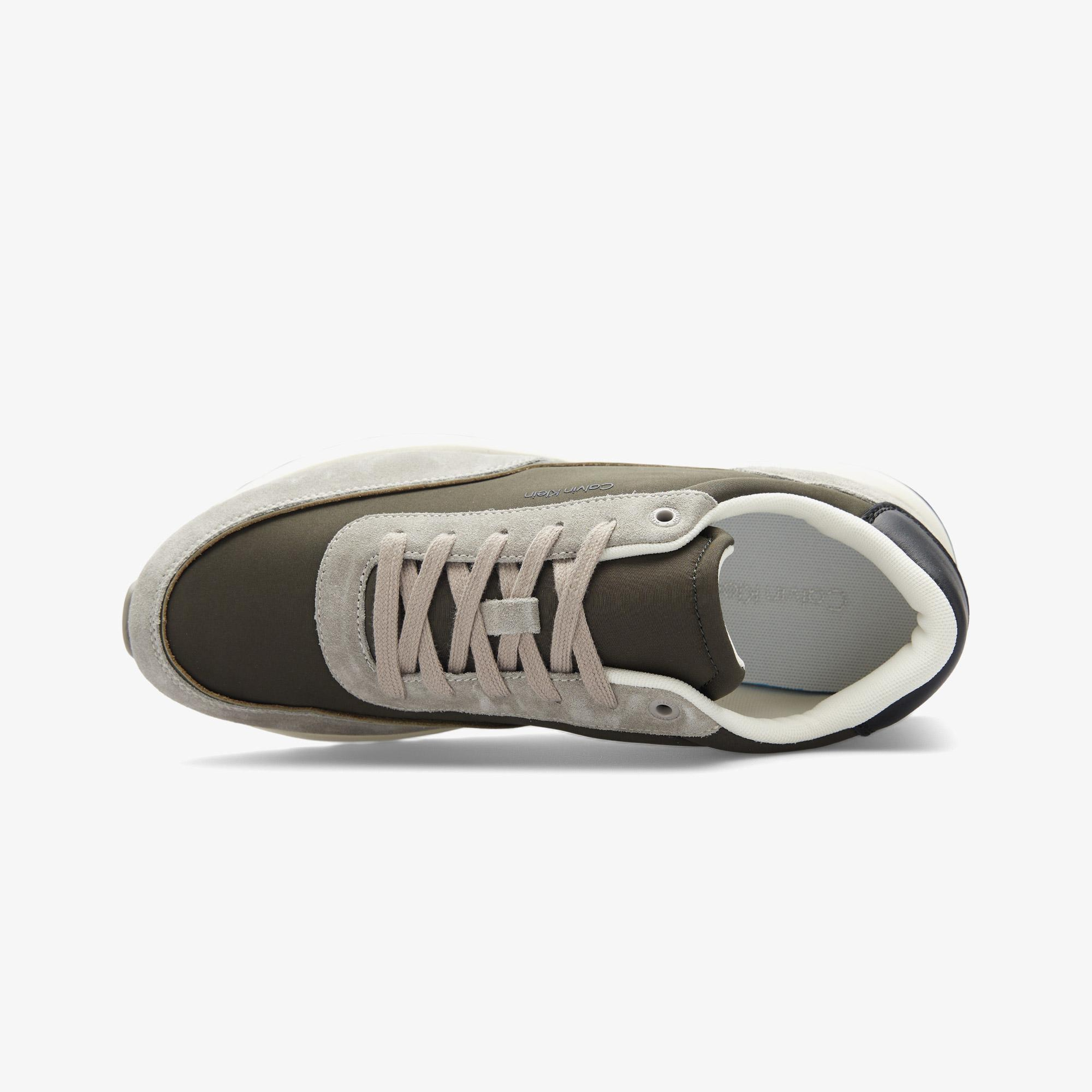 Calvin Klein Low Top Lace Up Repreve Mix Erkek Yeşil Sneaker