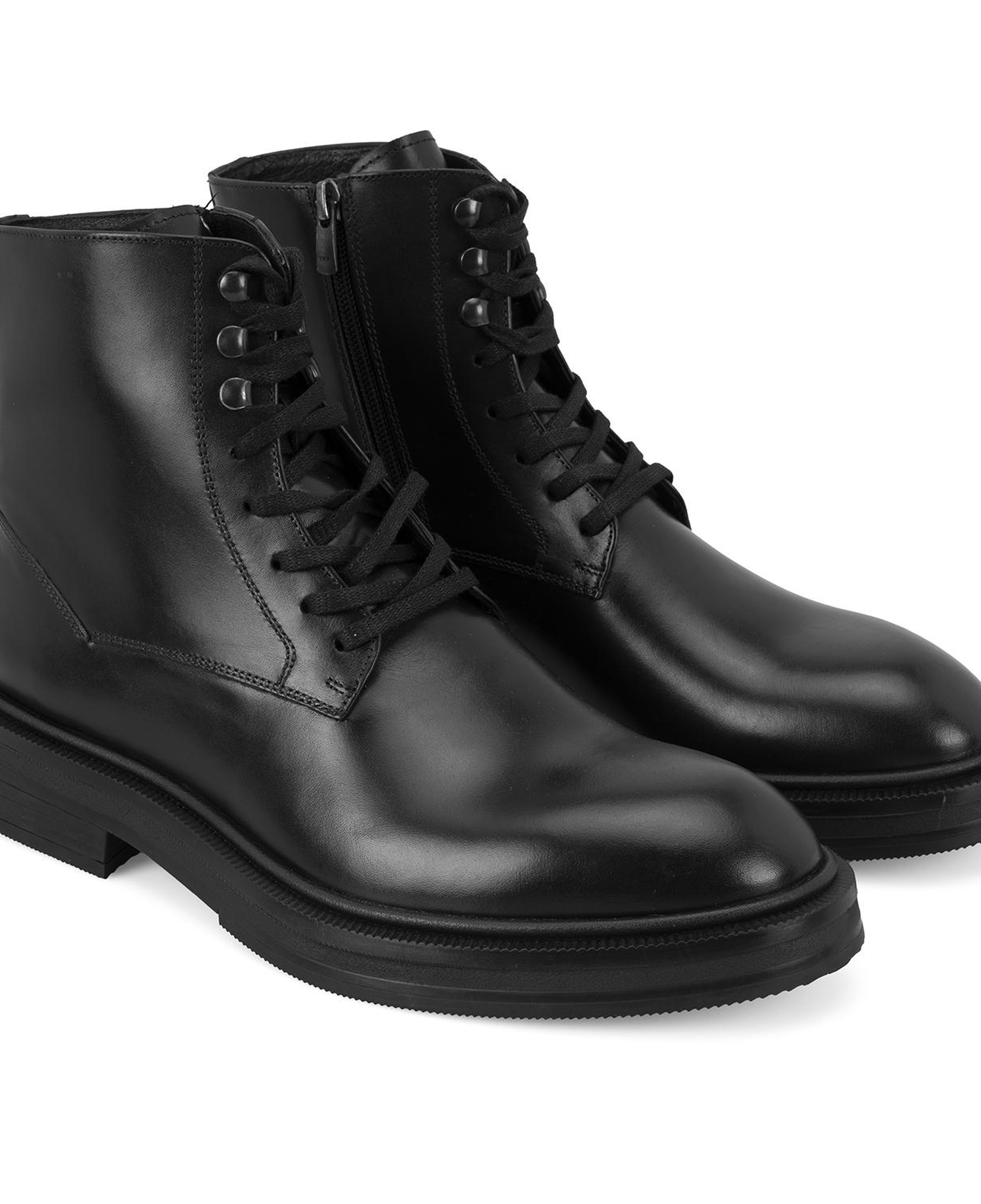 Poar Siyah Erkek Deri Bot