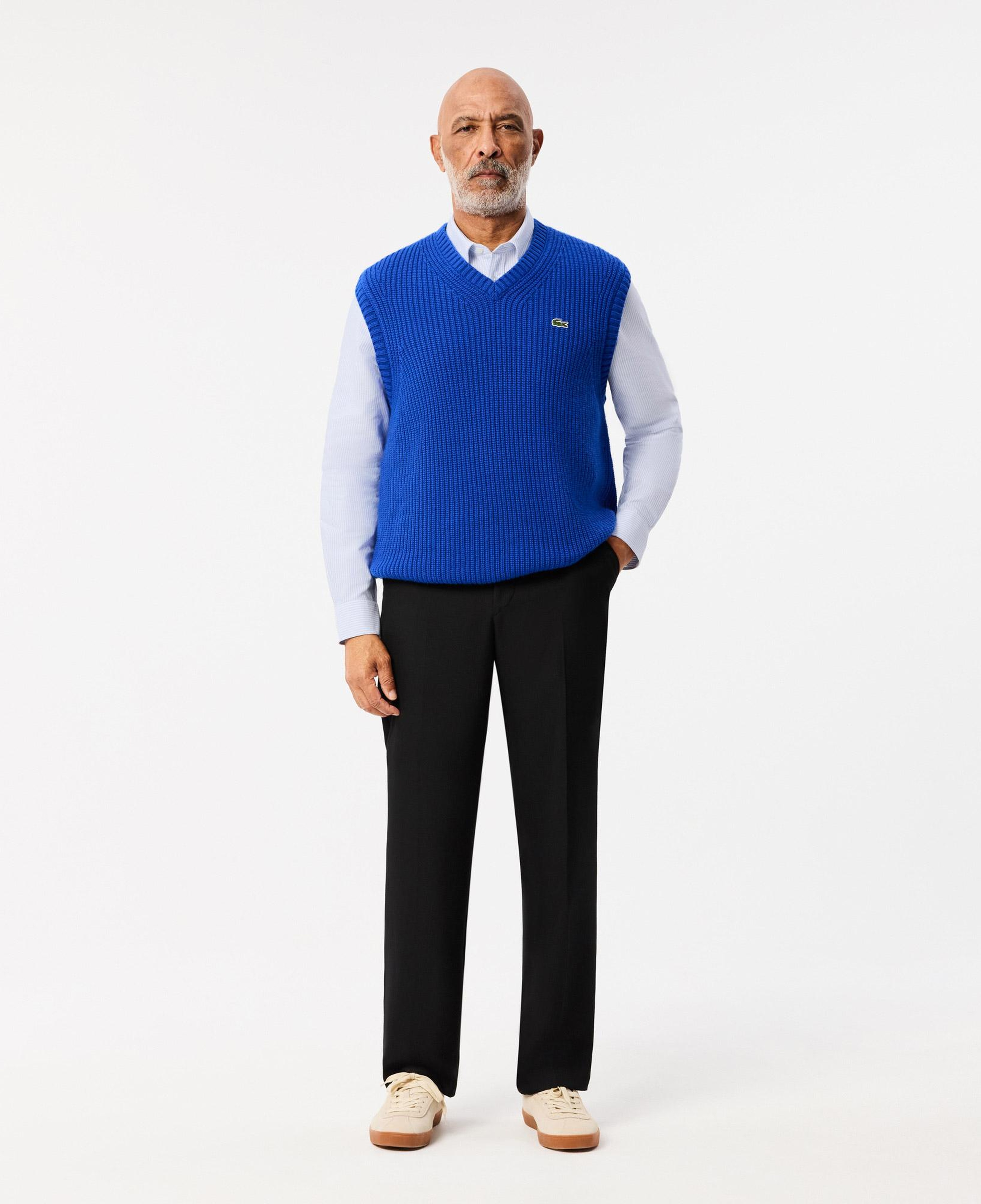 Lacoste Erkek Regular Fit Çizgili Açık Mavi Gömlek