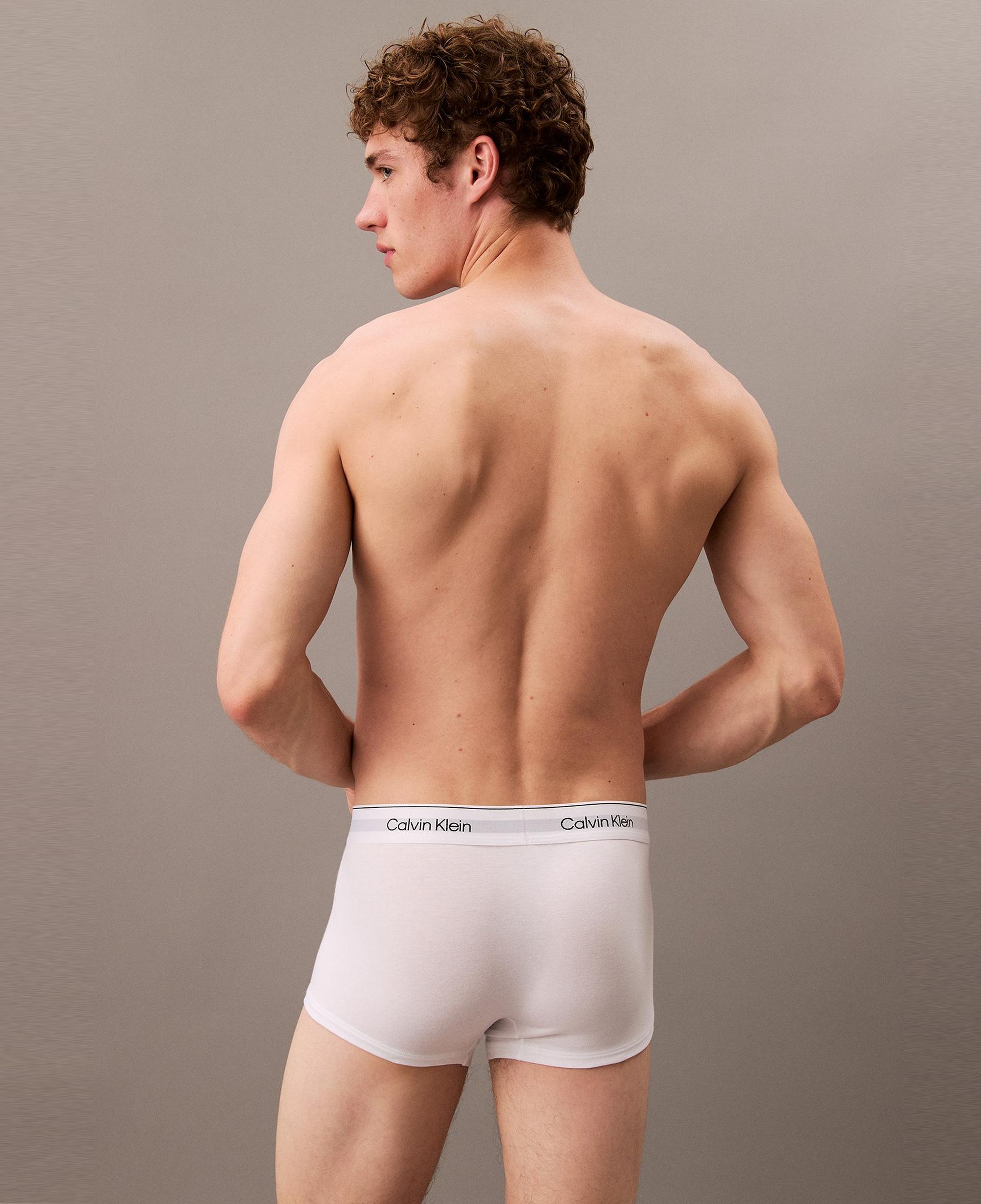 Calvin Klein Low Rise Trunk 3'lü Erkek Beyaz Boxer