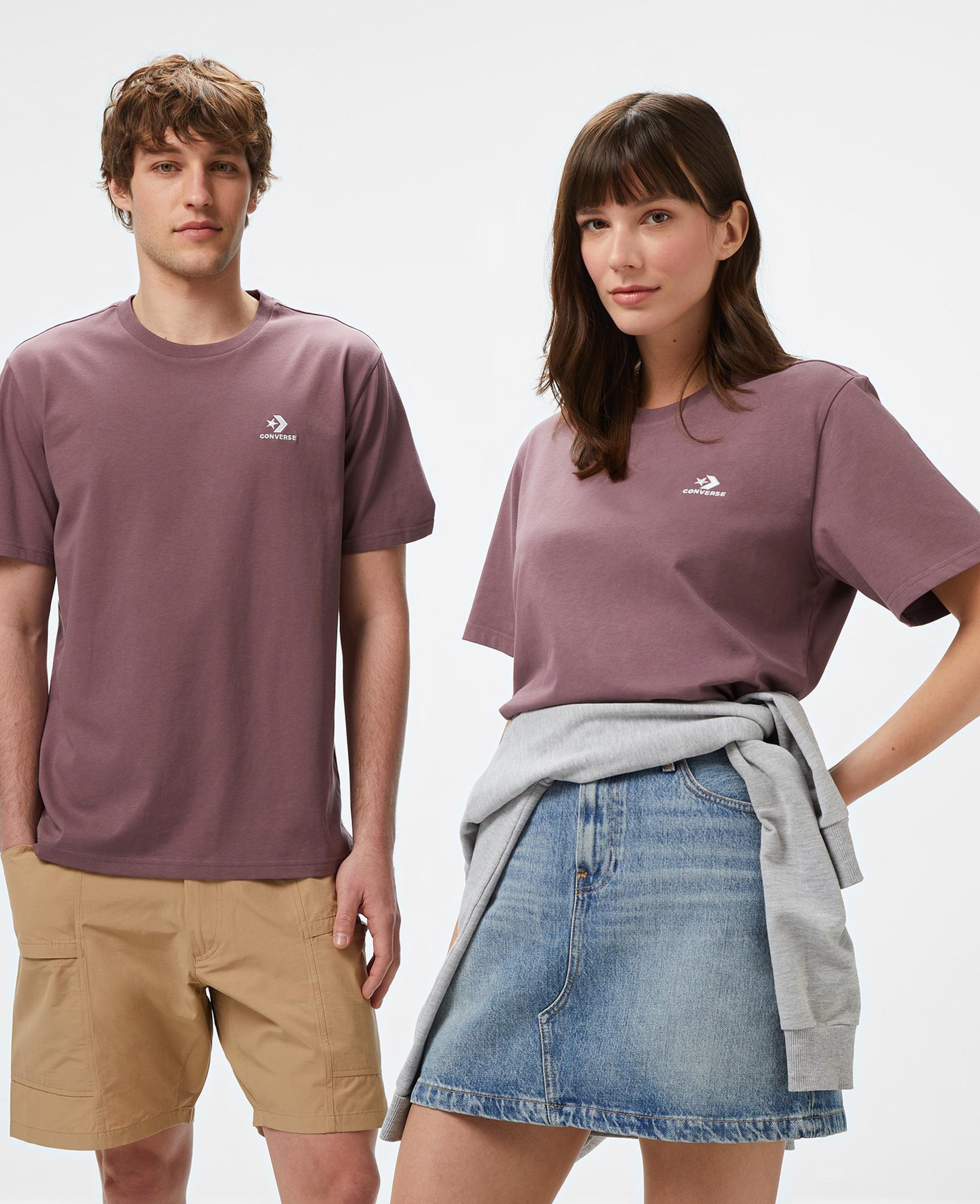 Converse Go-To Unisex Bordo T-Shirt