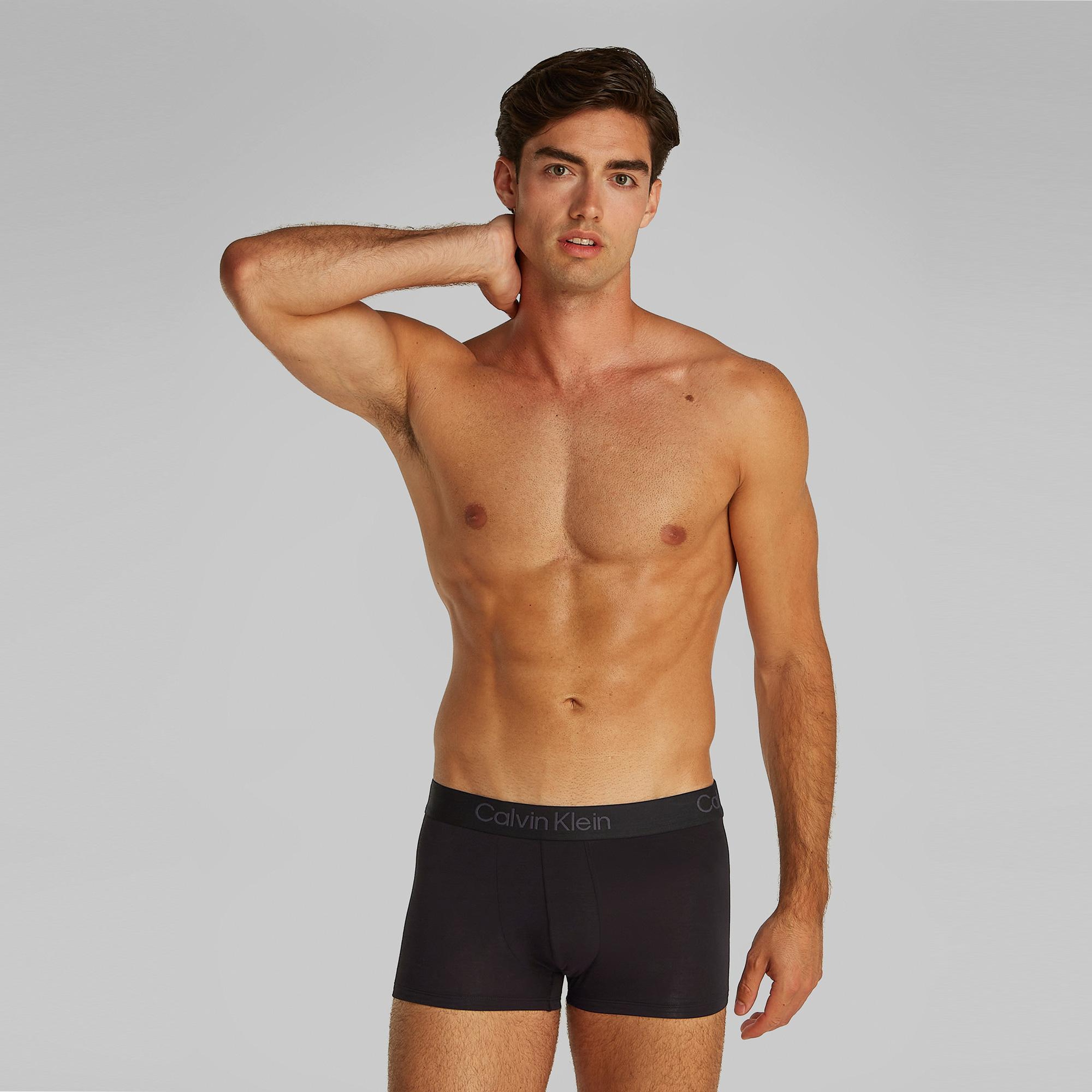 Calvin Klein Trunk 3'lü Erkek Siyah Boxer
