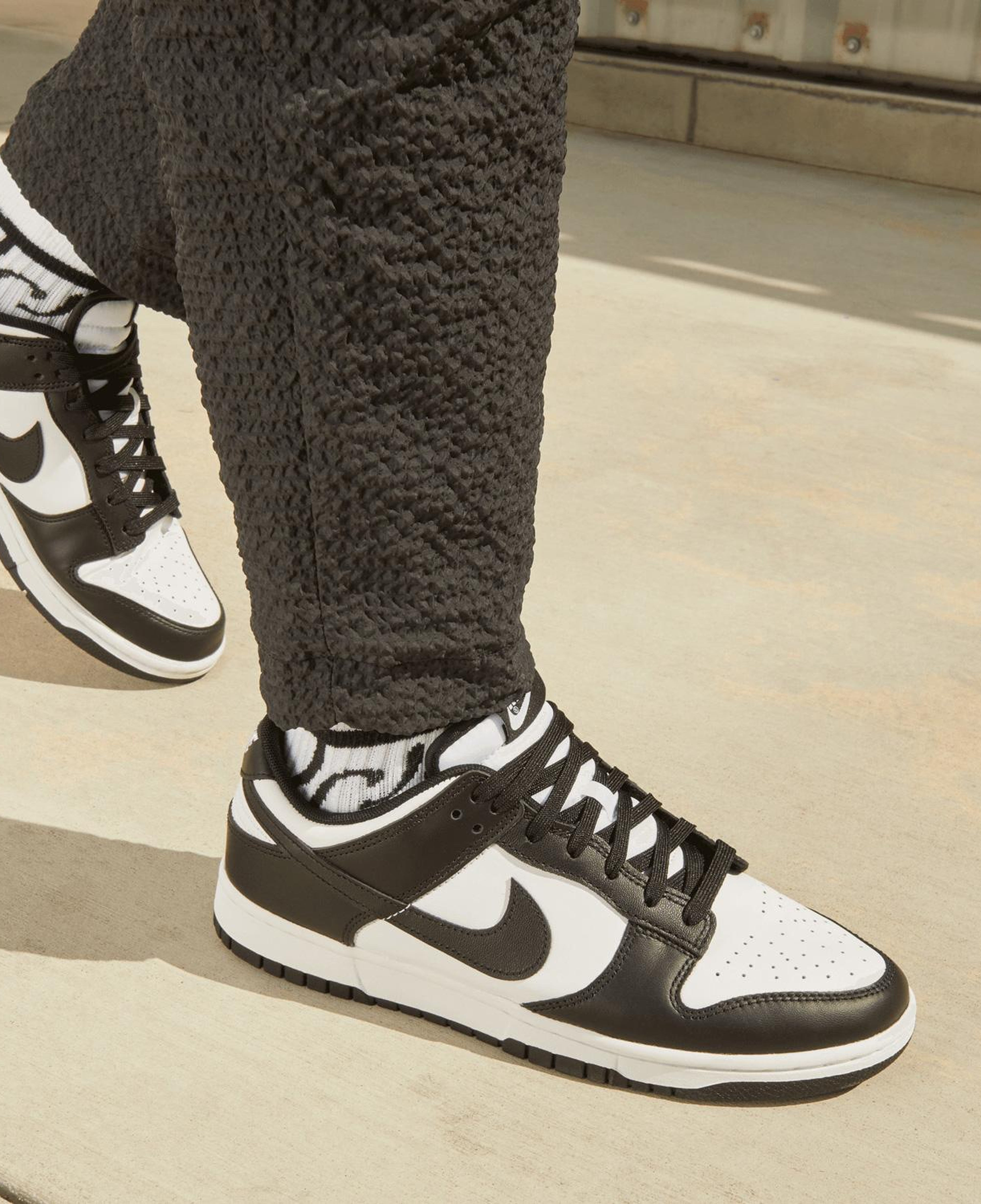 Nike Dunk Low Retro Panda Unisex Siyah - Beyaz Spor Ayakkabı