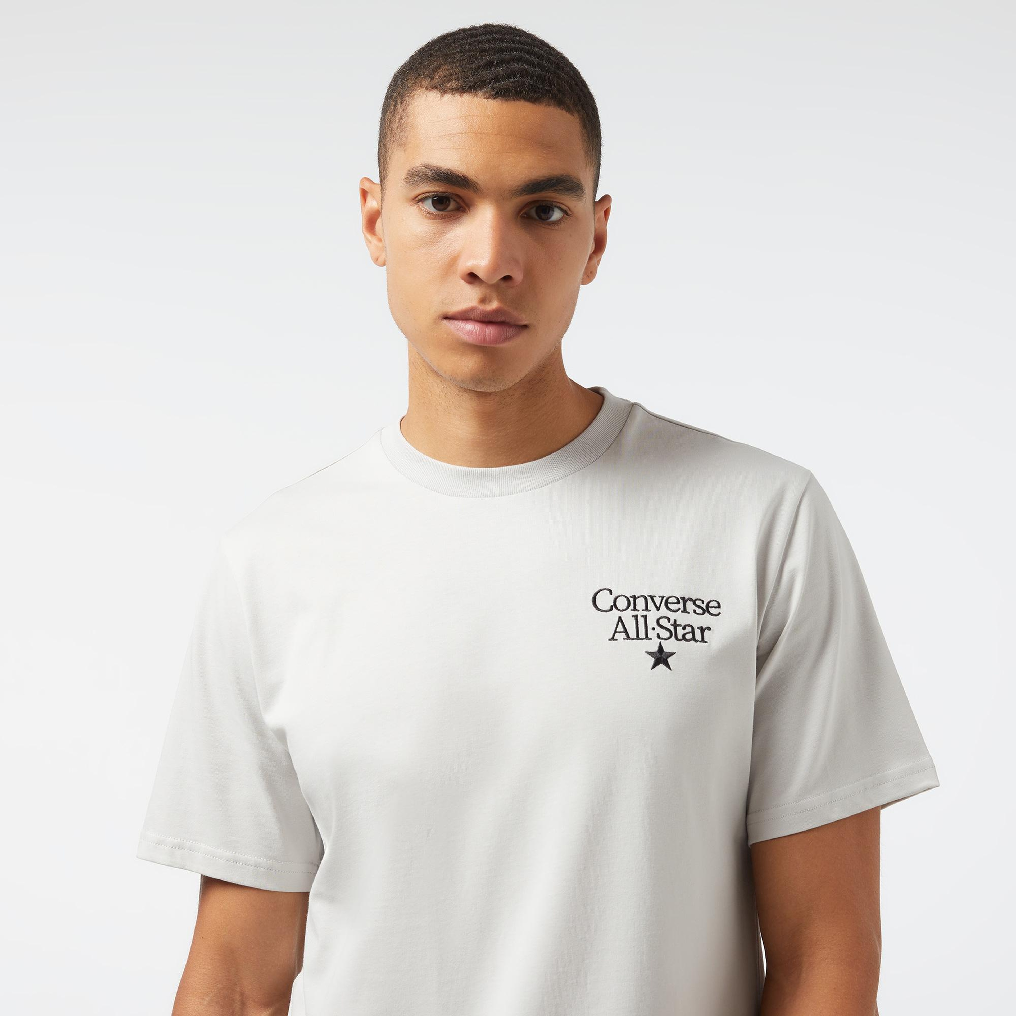 Converse All Star Erkek Beyaz T-Shirt