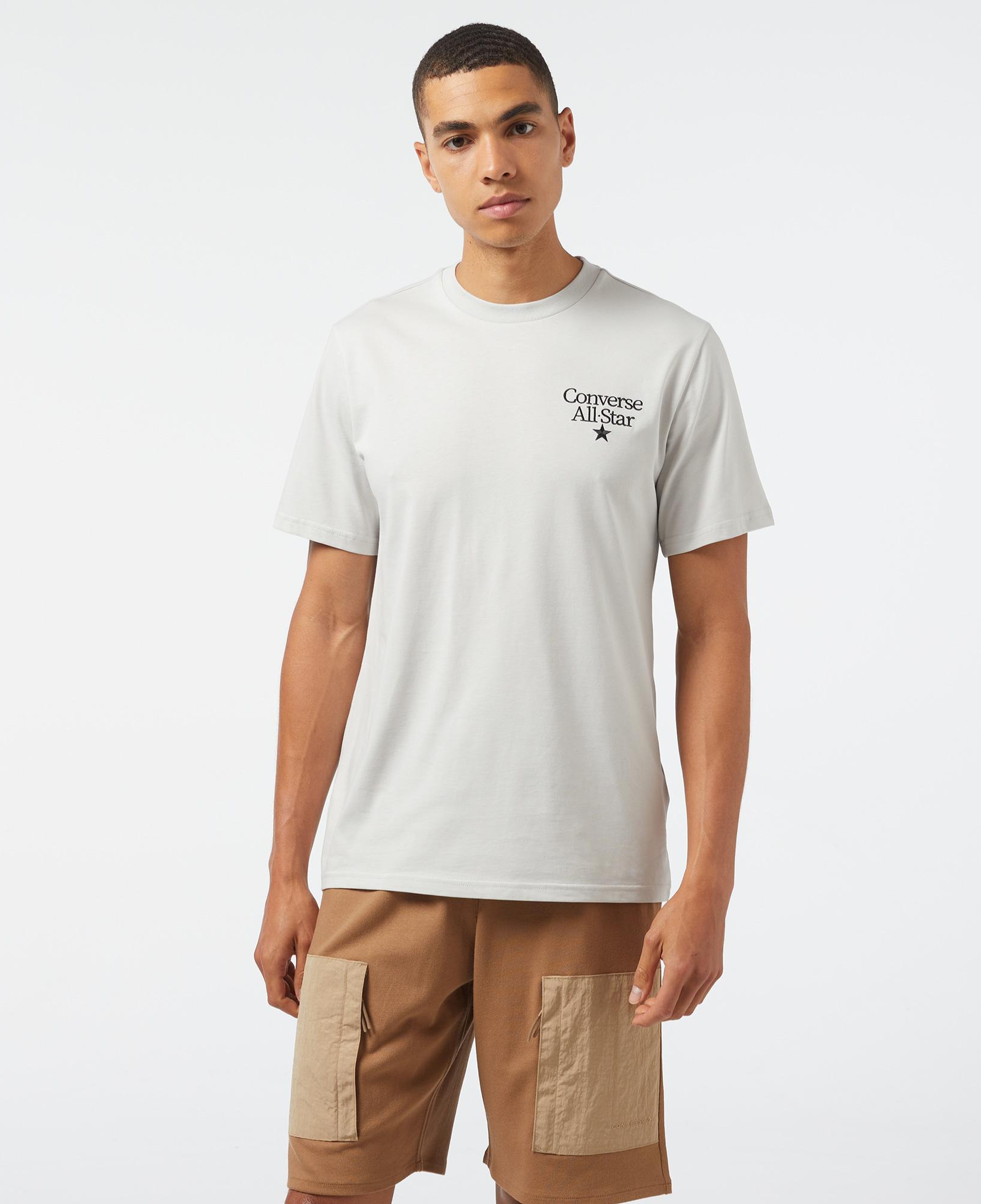 Converse All Star Erkek Beyaz T-Shirt