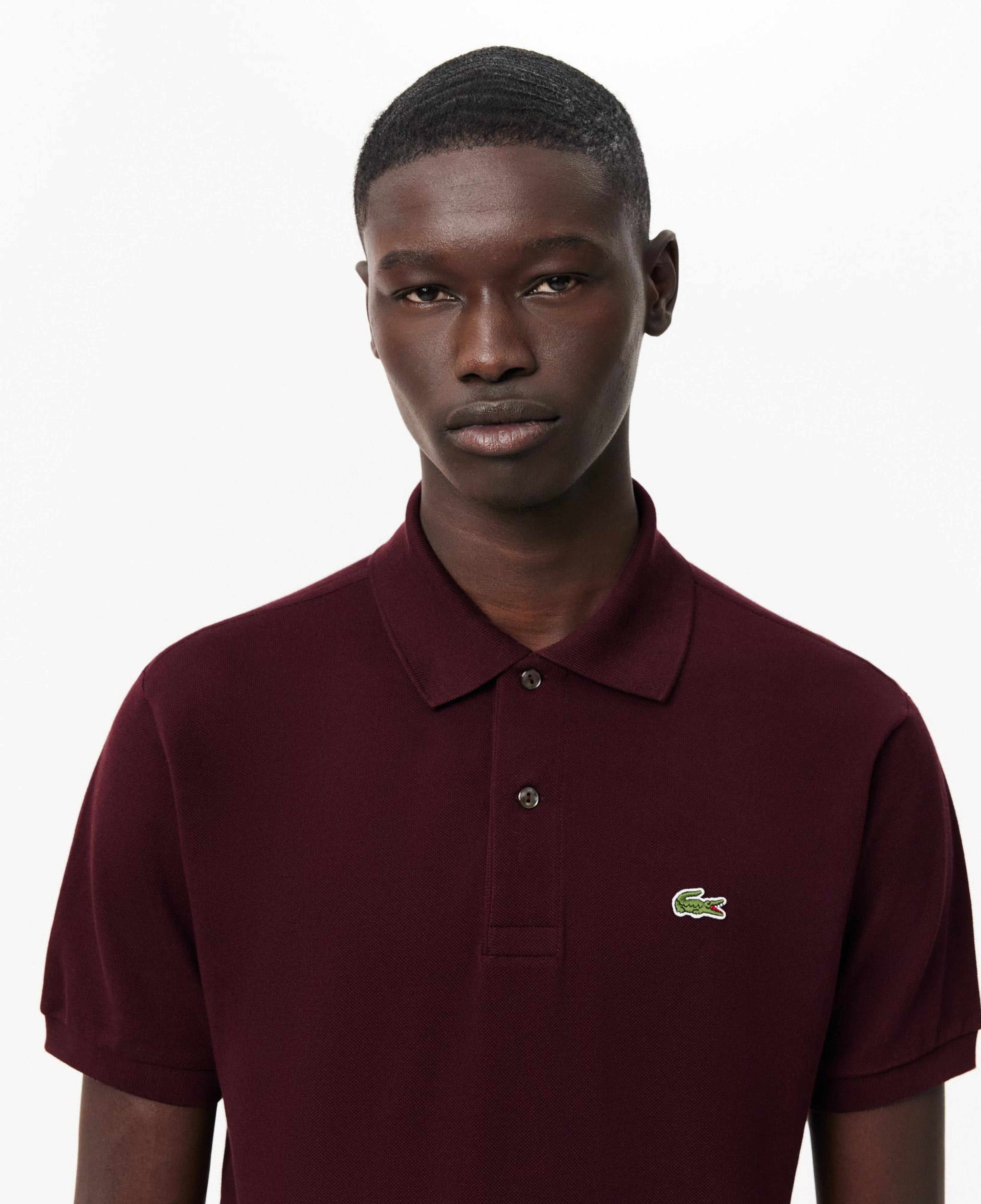 Lacoste L.12.12 Erkek Classic Fit Bordo Polo