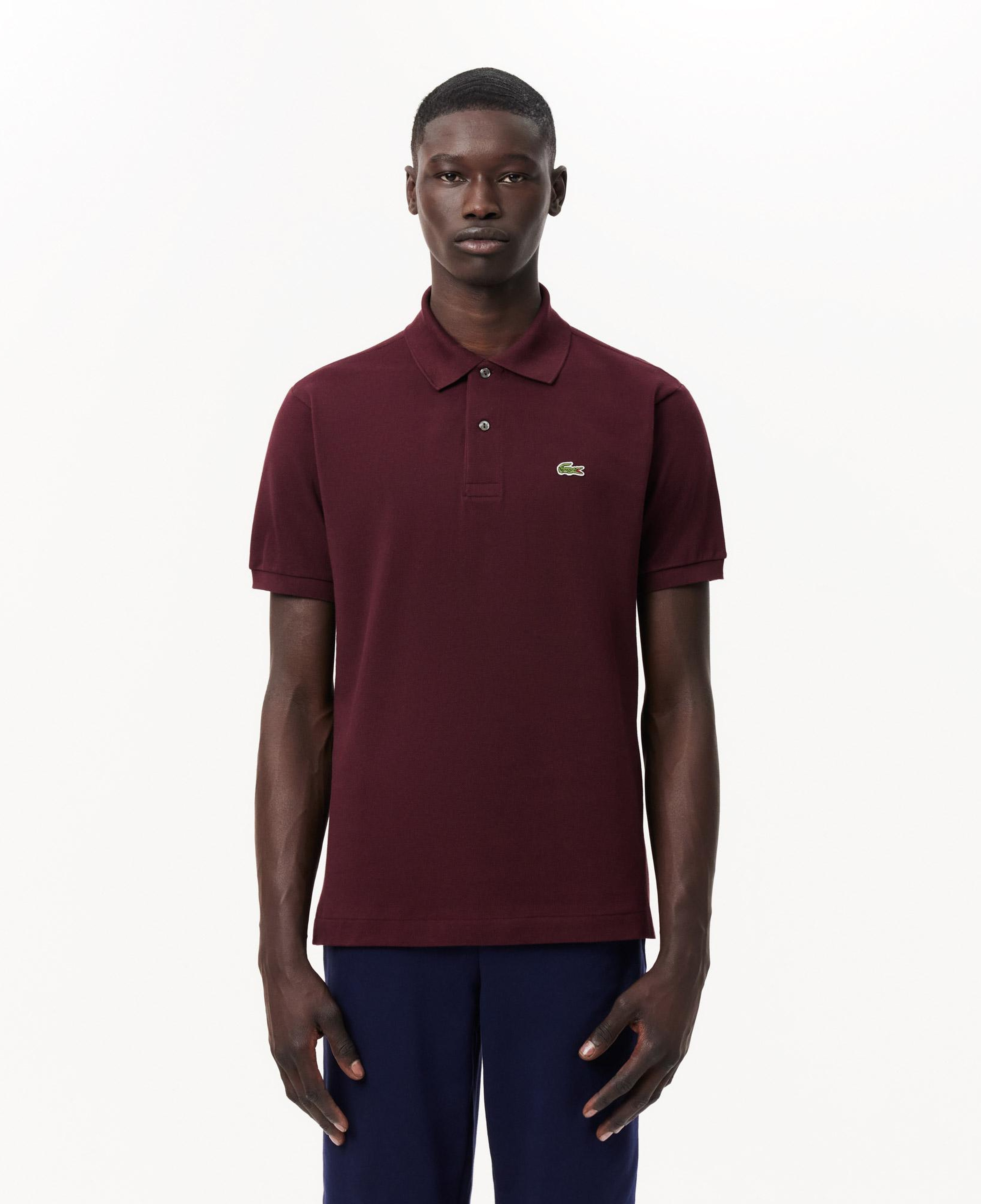 Lacoste L.12.12 Erkek Classic Fit Bordo Polo