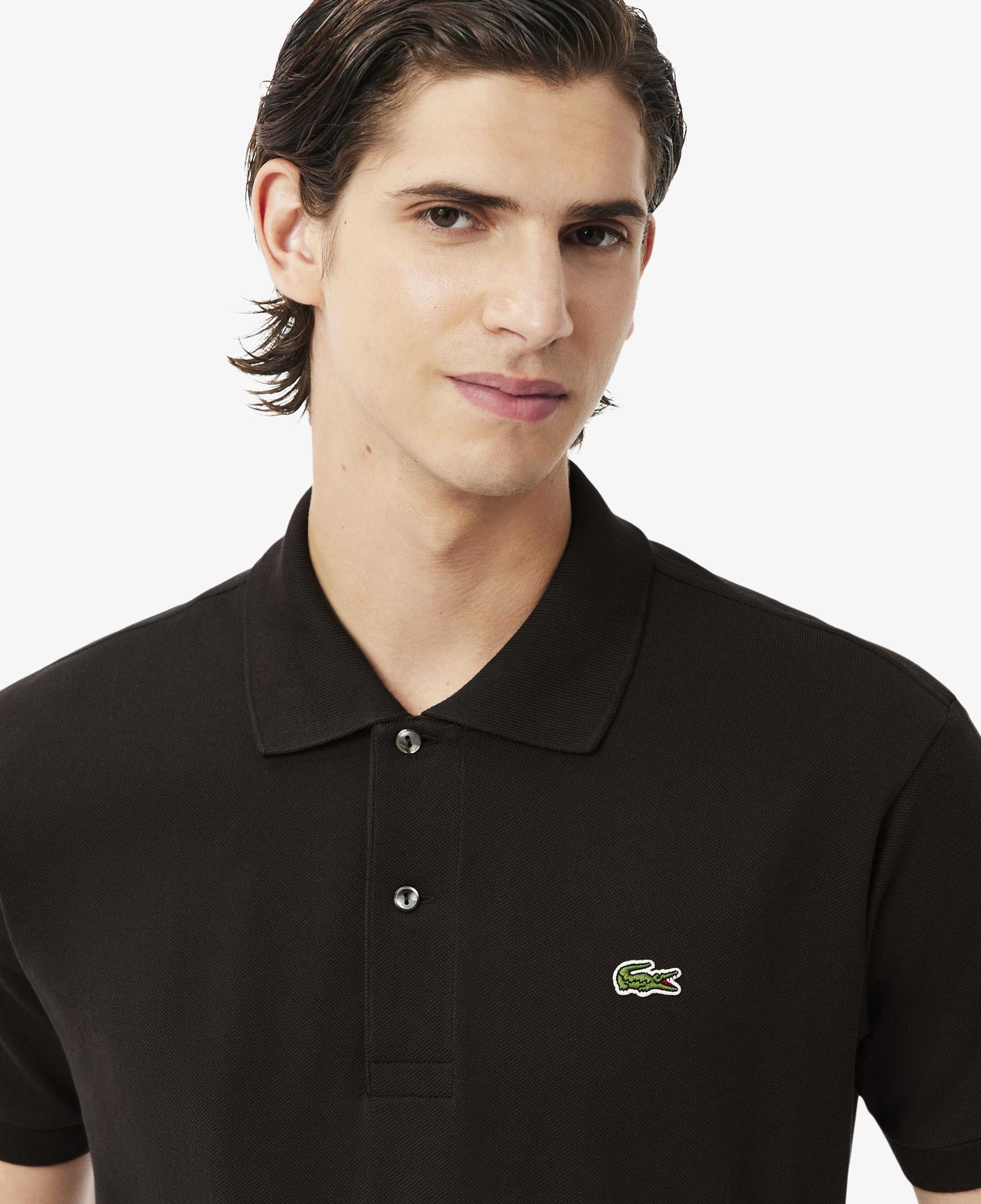 Lacoste L.12.12 Erkek Classic Fit Koyu Kahverengi Polo