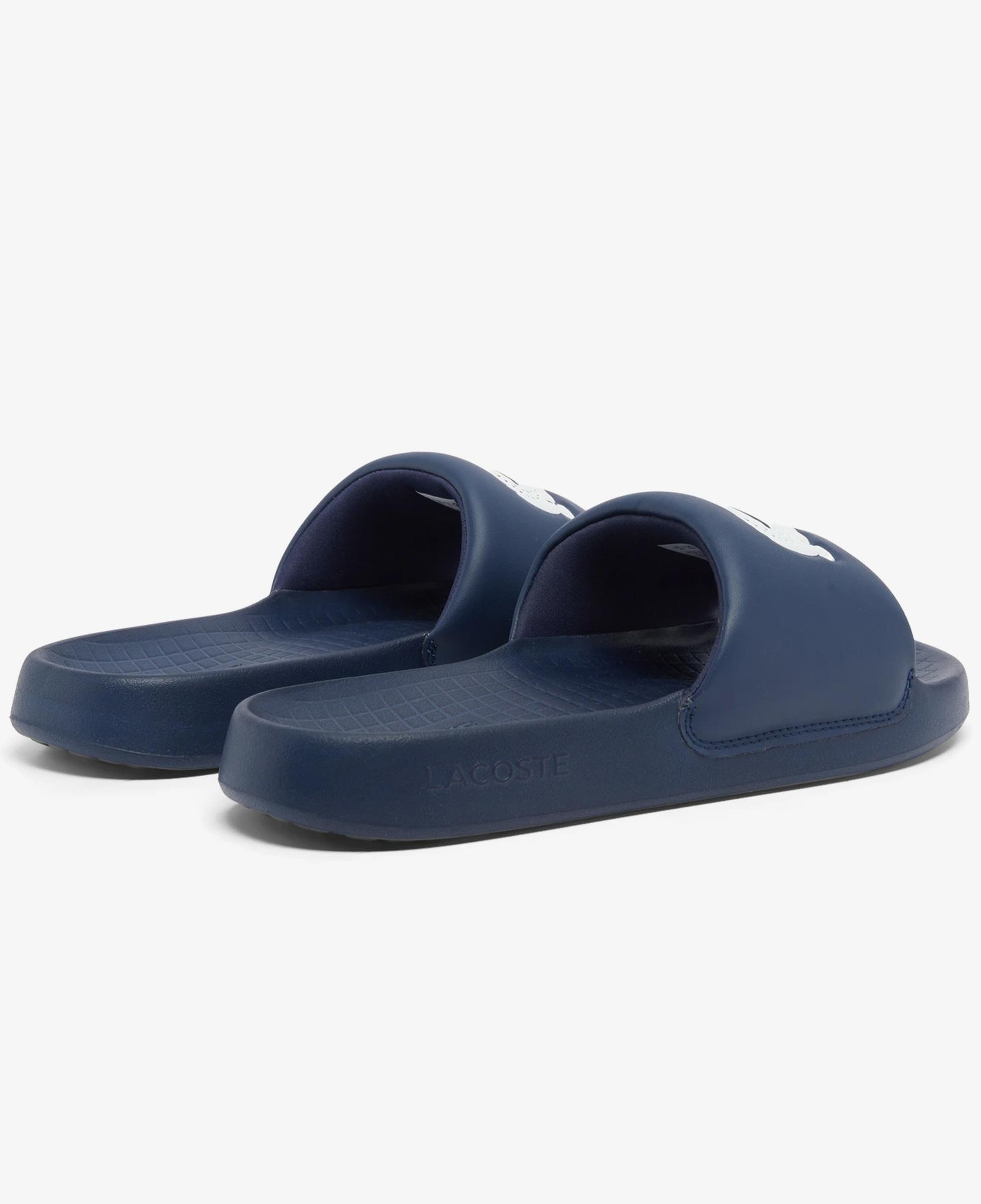 Lacoste Serve Slide 1.0 Erkek Lacivert Terlik