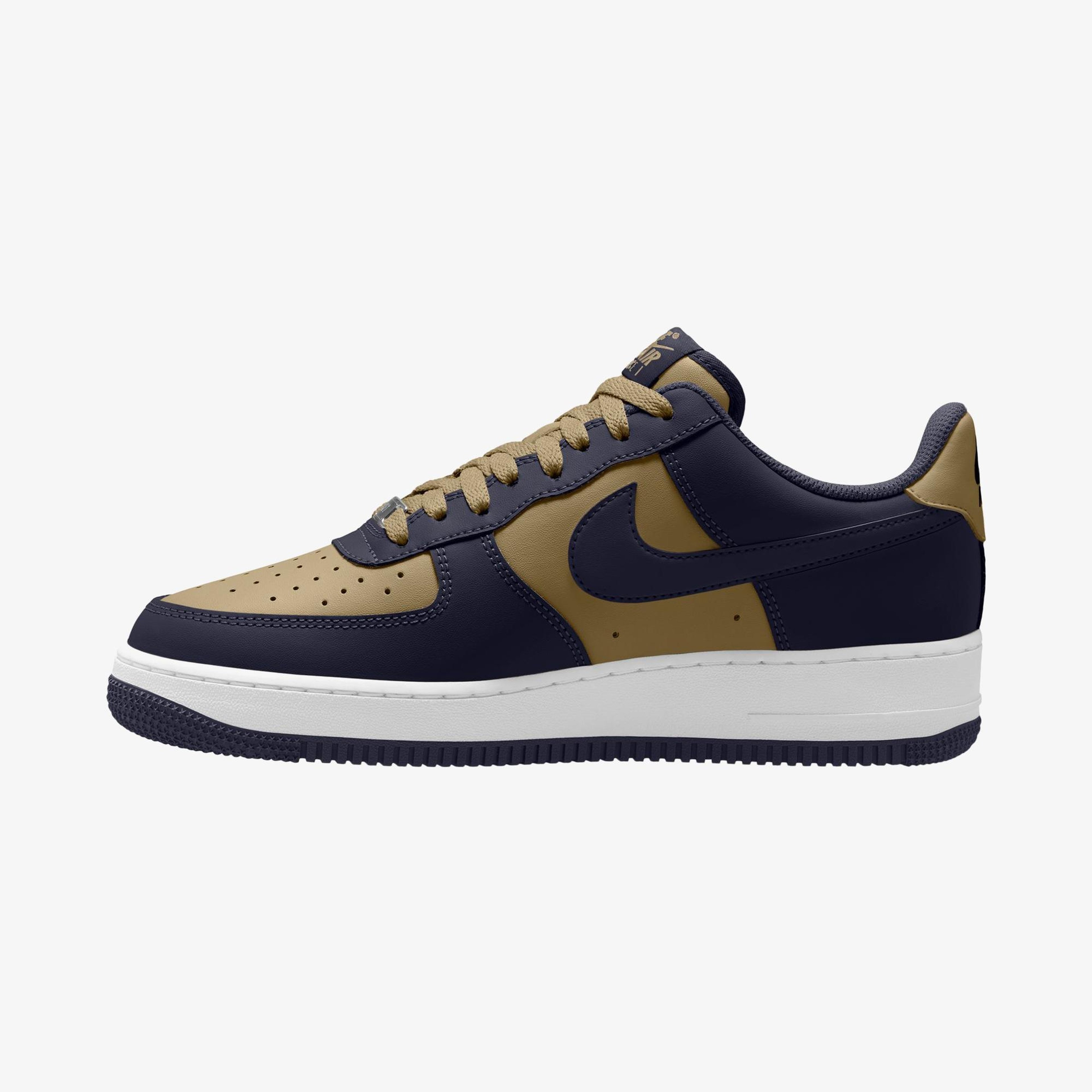 Nike Air Force 1 '07 Erkek Lacivert Spor Ayakkabı
