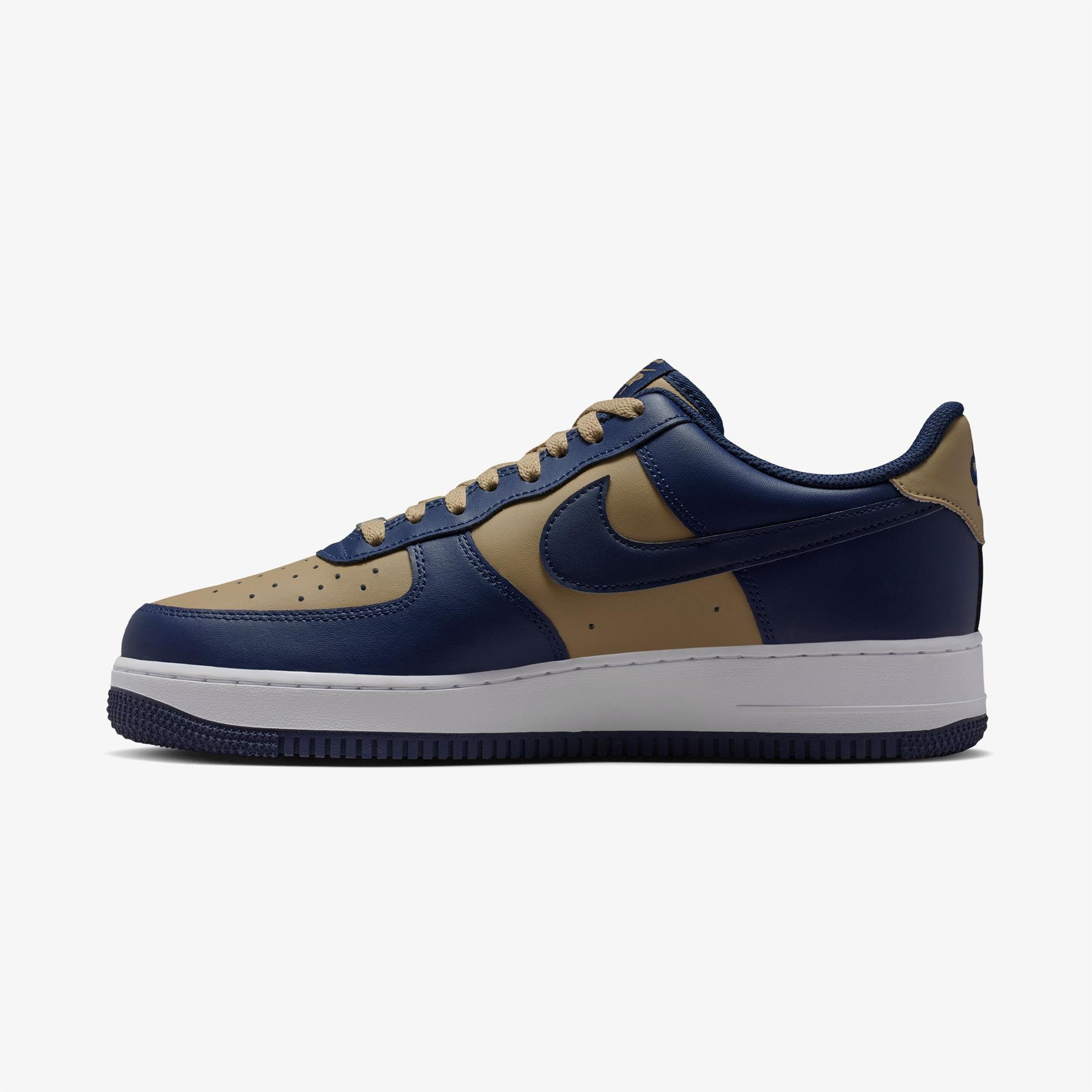 Nike Air Force 1 '07 Erkek Lacivert Spor Ayakkabı