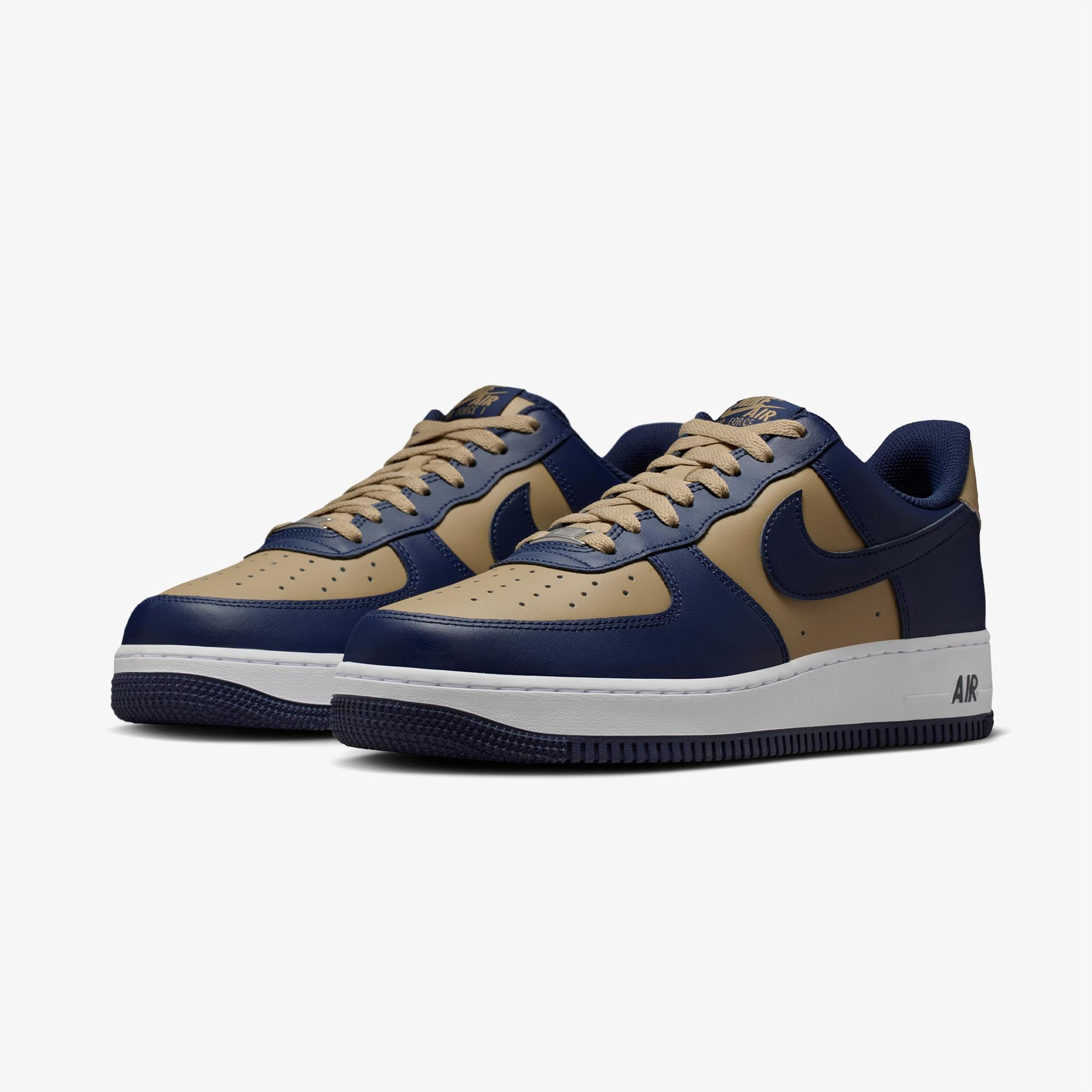Nike Air Force 1 '07 Erkek Lacivert Spor Ayakkabı