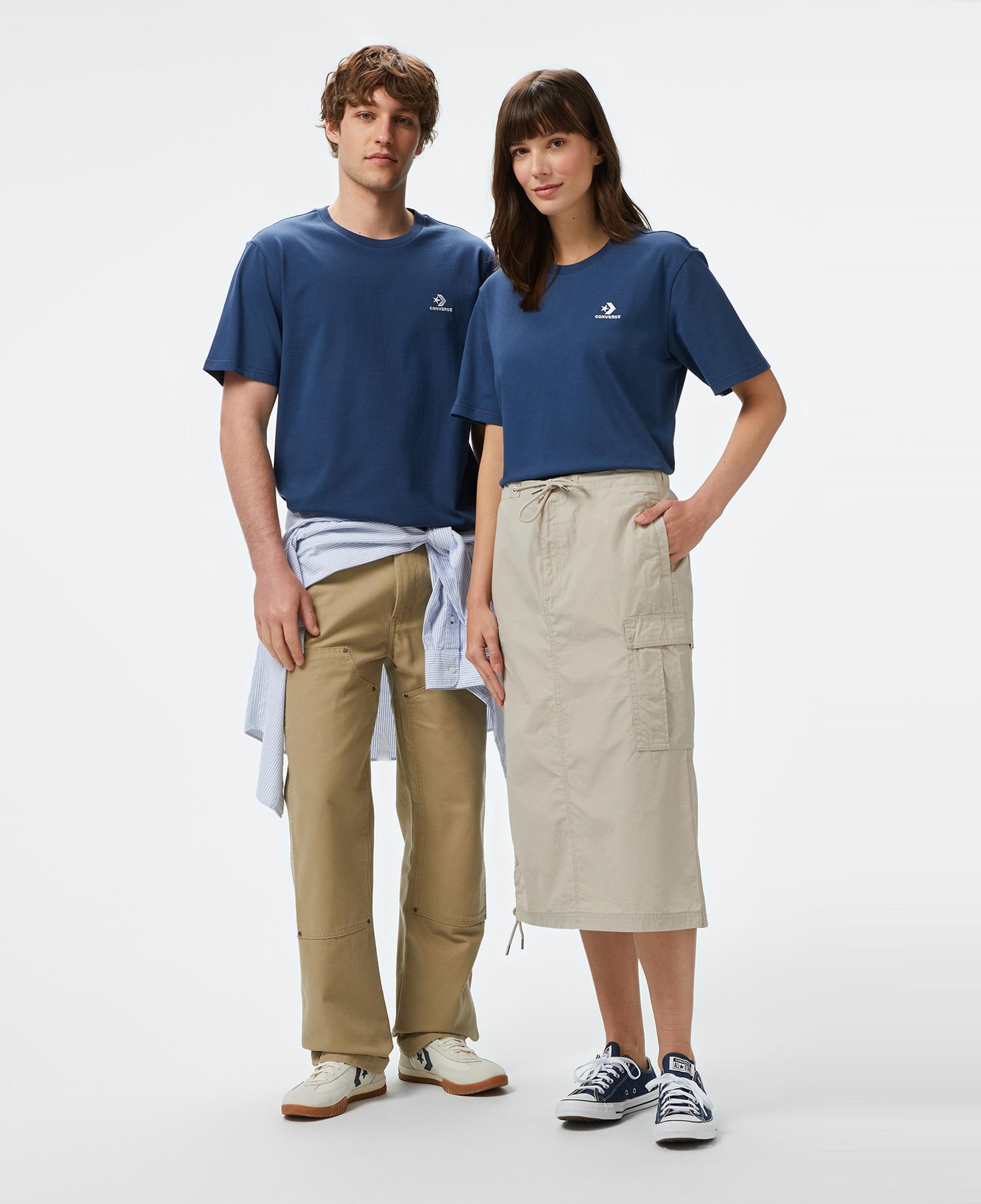 Converse Go-To Unisex Lacivert T-Shirt